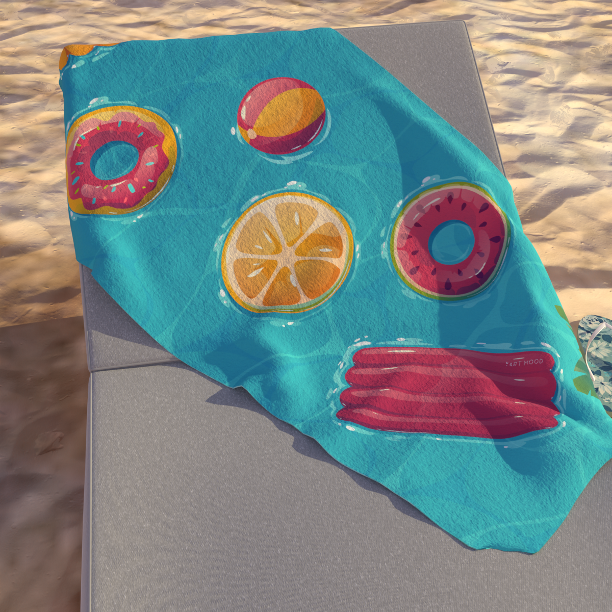 Poly Towel Beach Mat