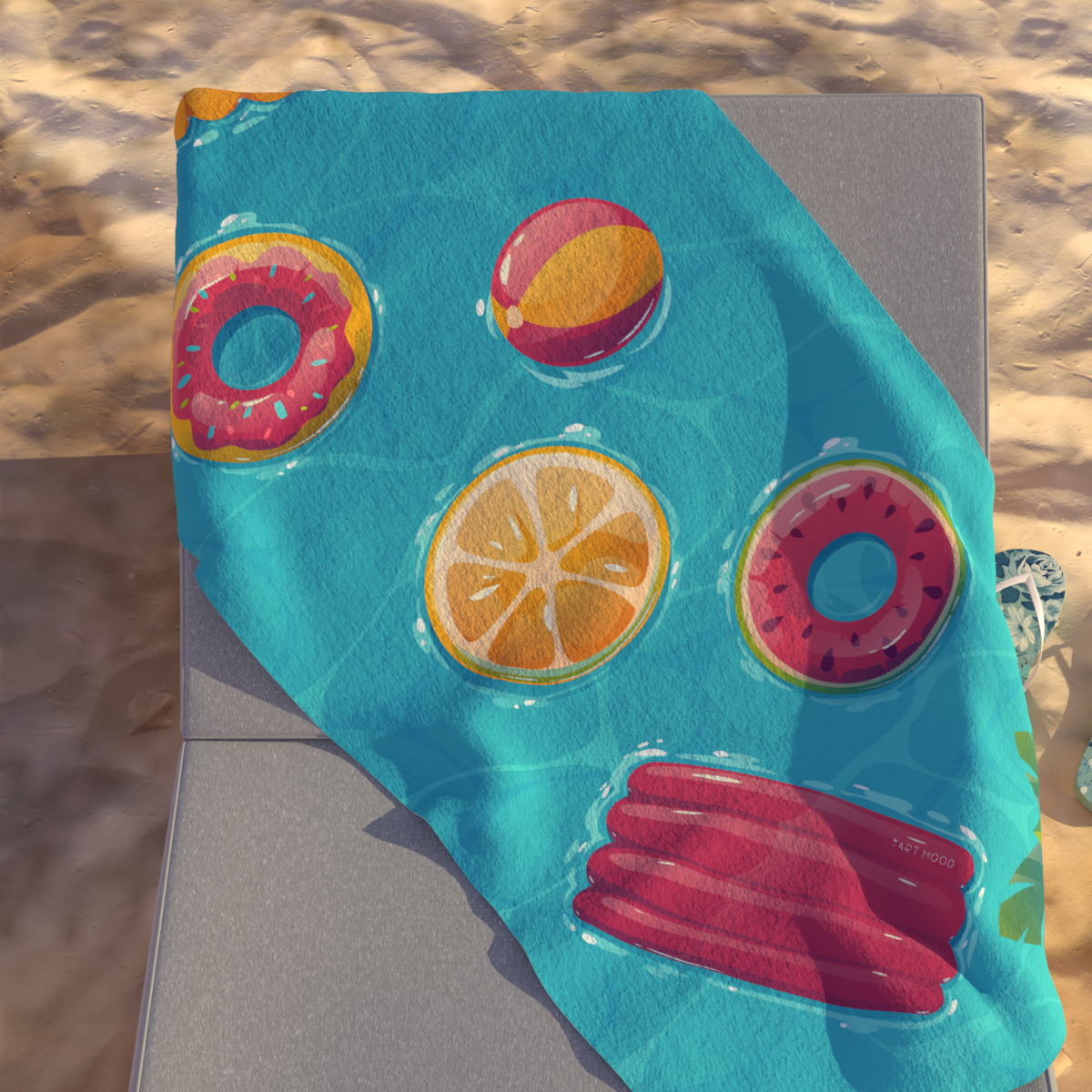 Poly Towel Beach Mat