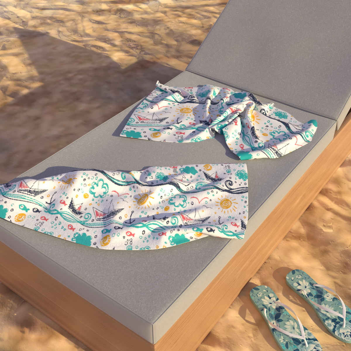 Molly Towel Beach Mat (KIDS SIZE)