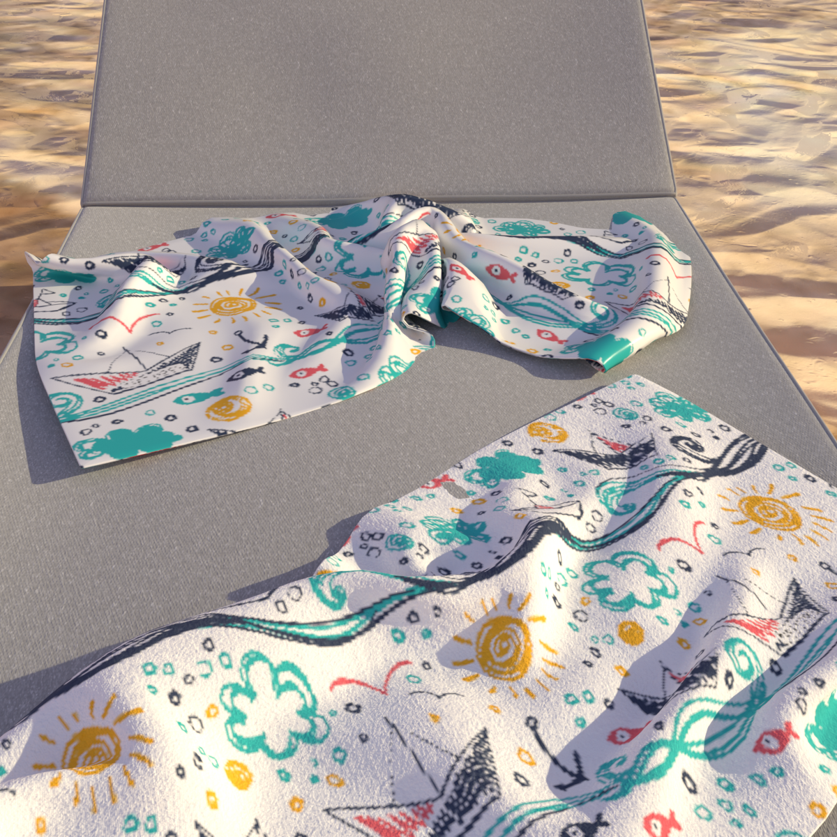 Molly Towel Beach Mat (KIDS SIZE)