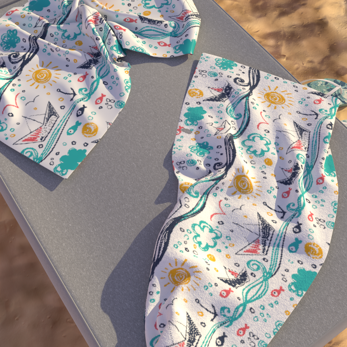 Molly Towel Beach Mat (KIDS SIZE)