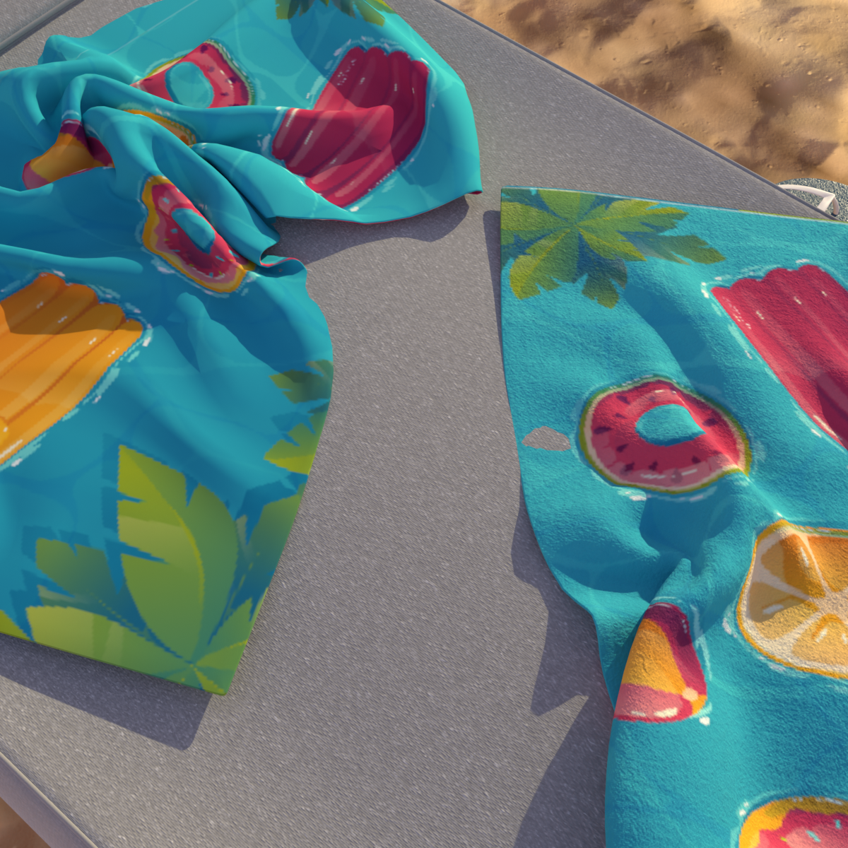 Poly Towel Beach Mat (KIDS SIZE)