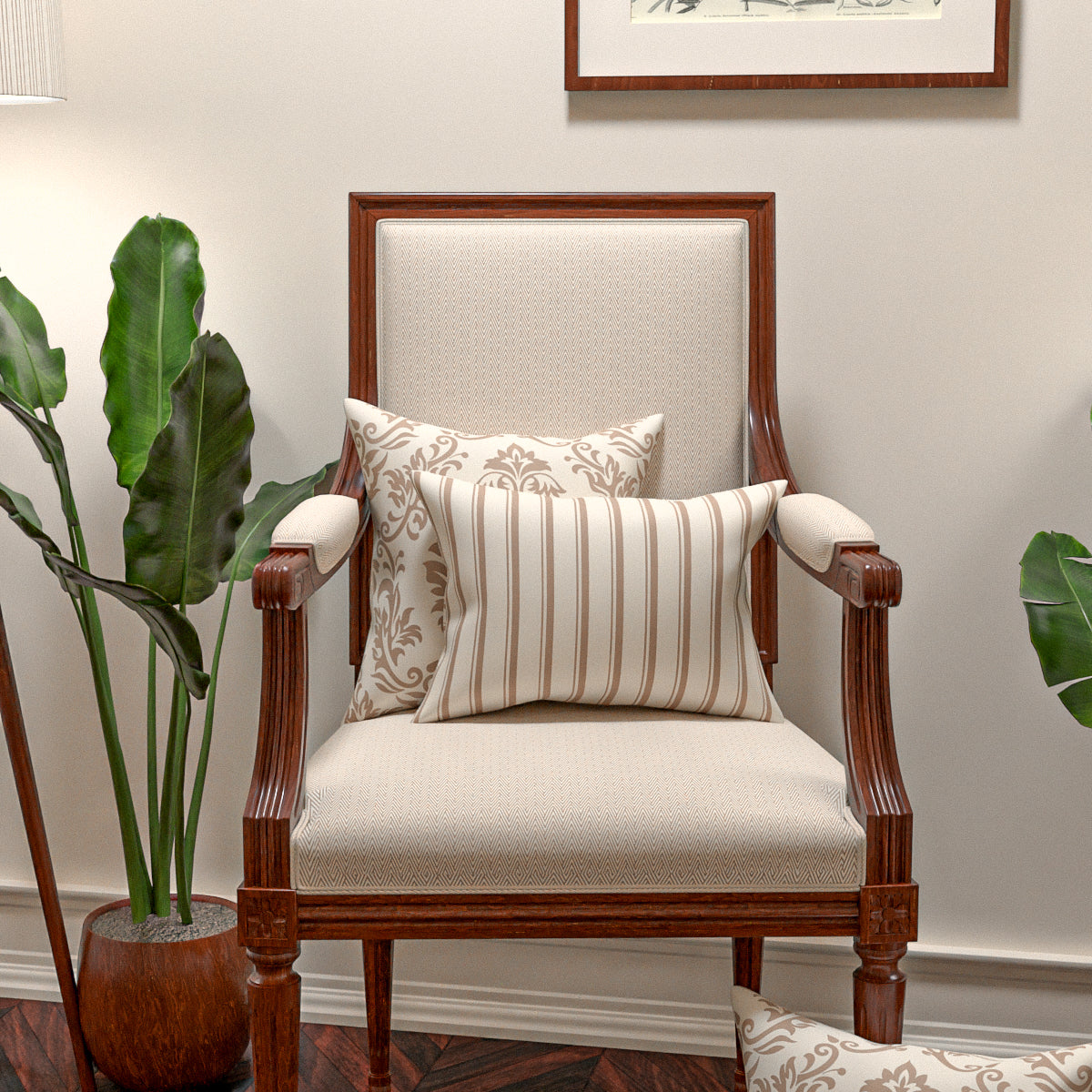 طقم وسائد - سوفيا كريمي