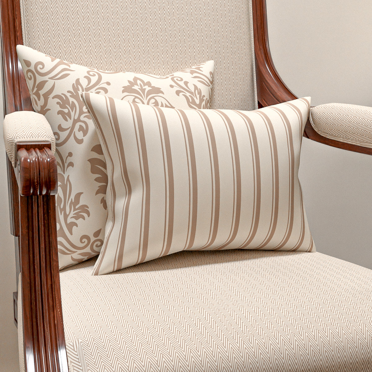 طقم وسائد - سوفيا كريمي