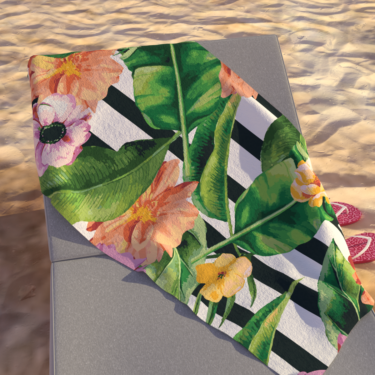 Nyomi Towel Beach Mat