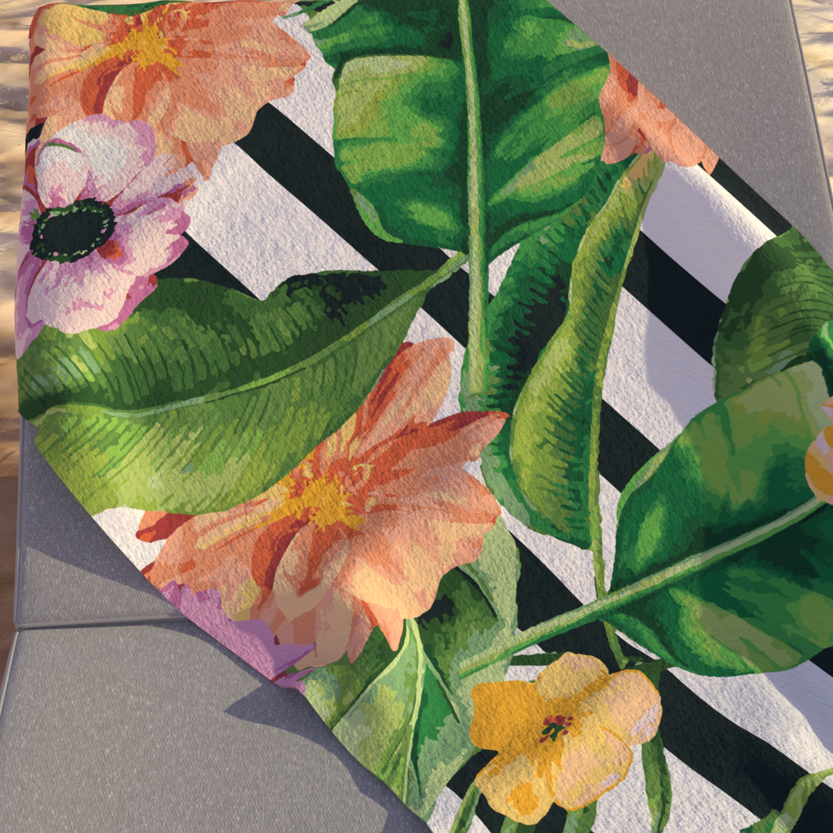 Nyomi Towel Beach Mat