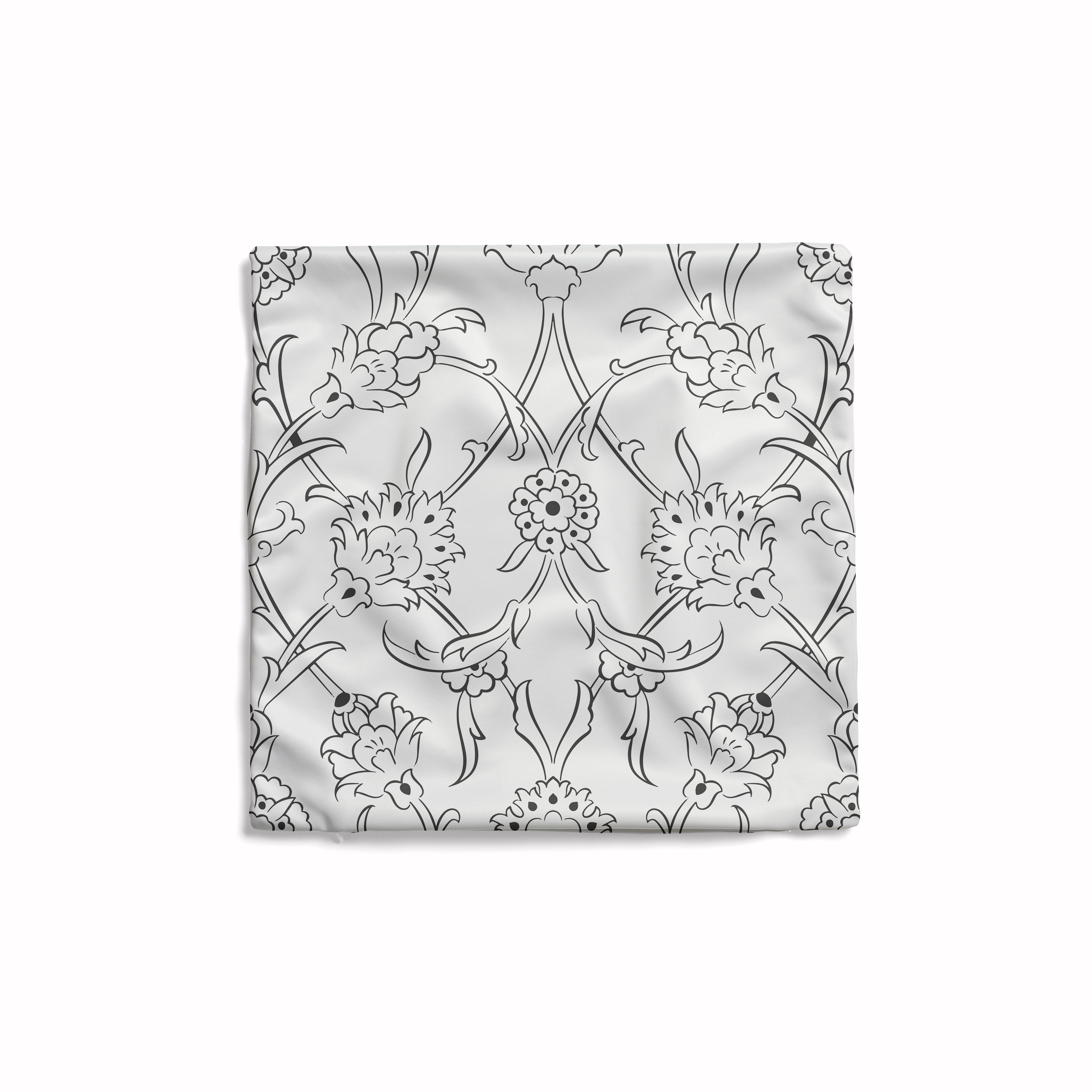 Coloring Cushion - Ornament Design