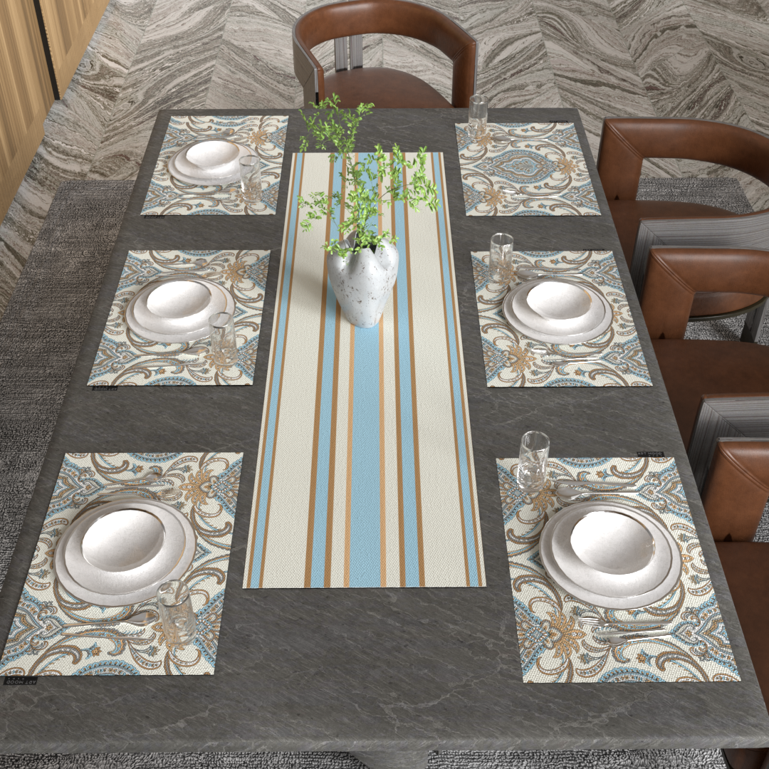 Kings Placemats & Runner Set