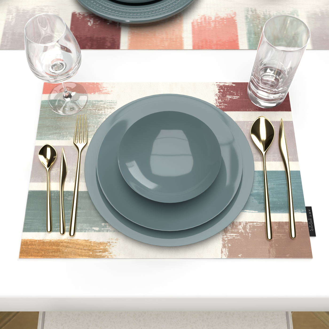 Palette Placemats & Runner Set