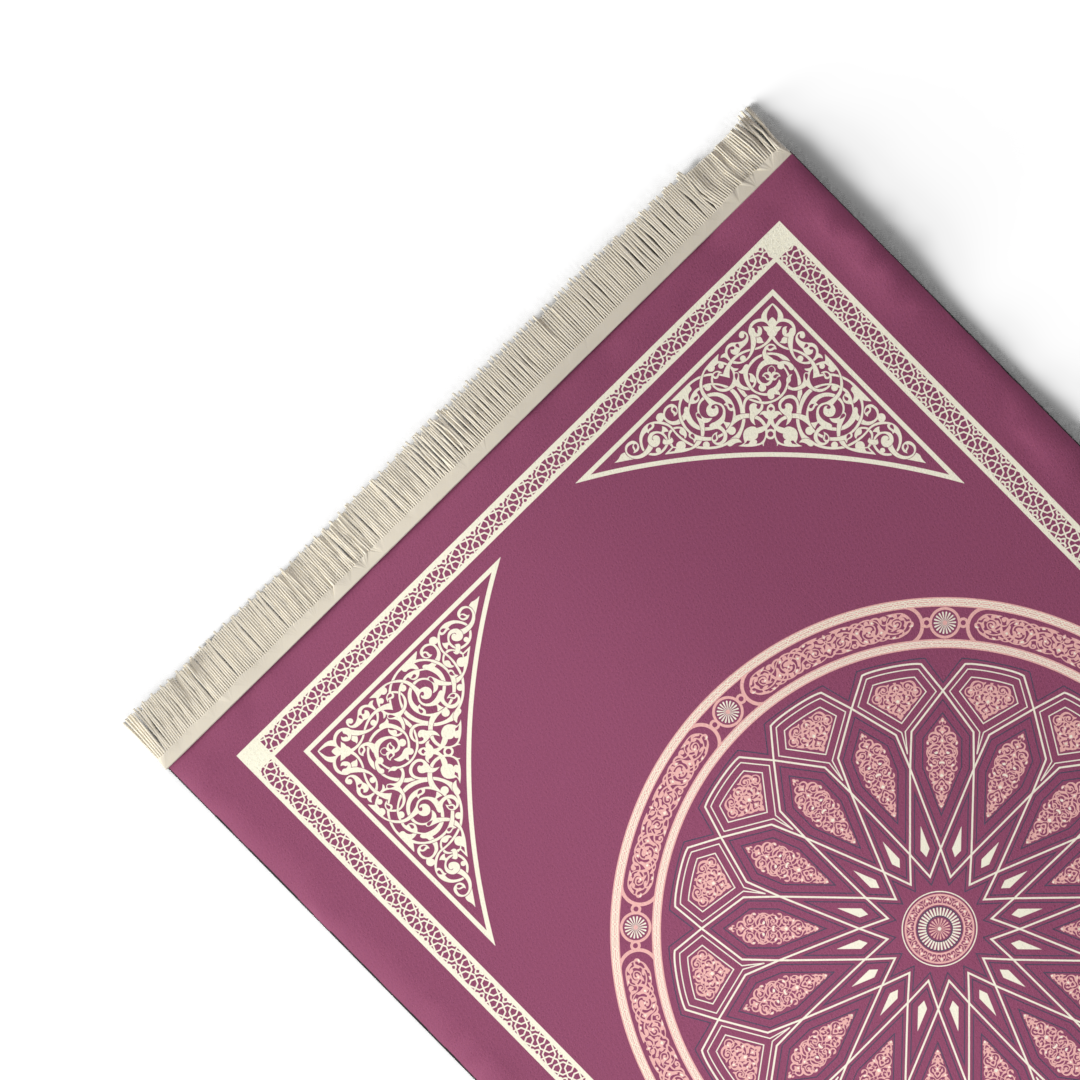 Prayer Mat AL-Qubba Purple - Velvet