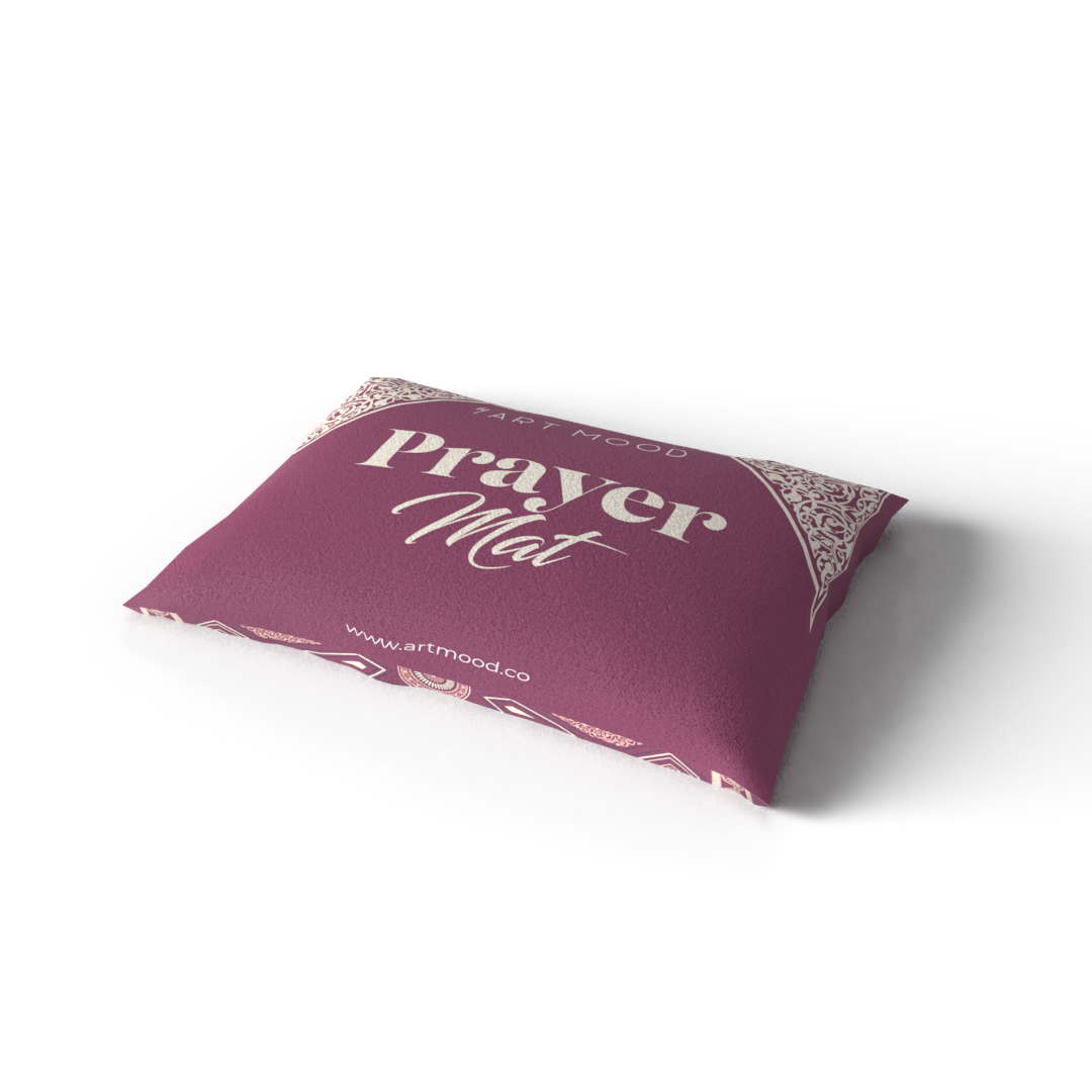 Prayer Mat AL-Qubba Purple - Velvet