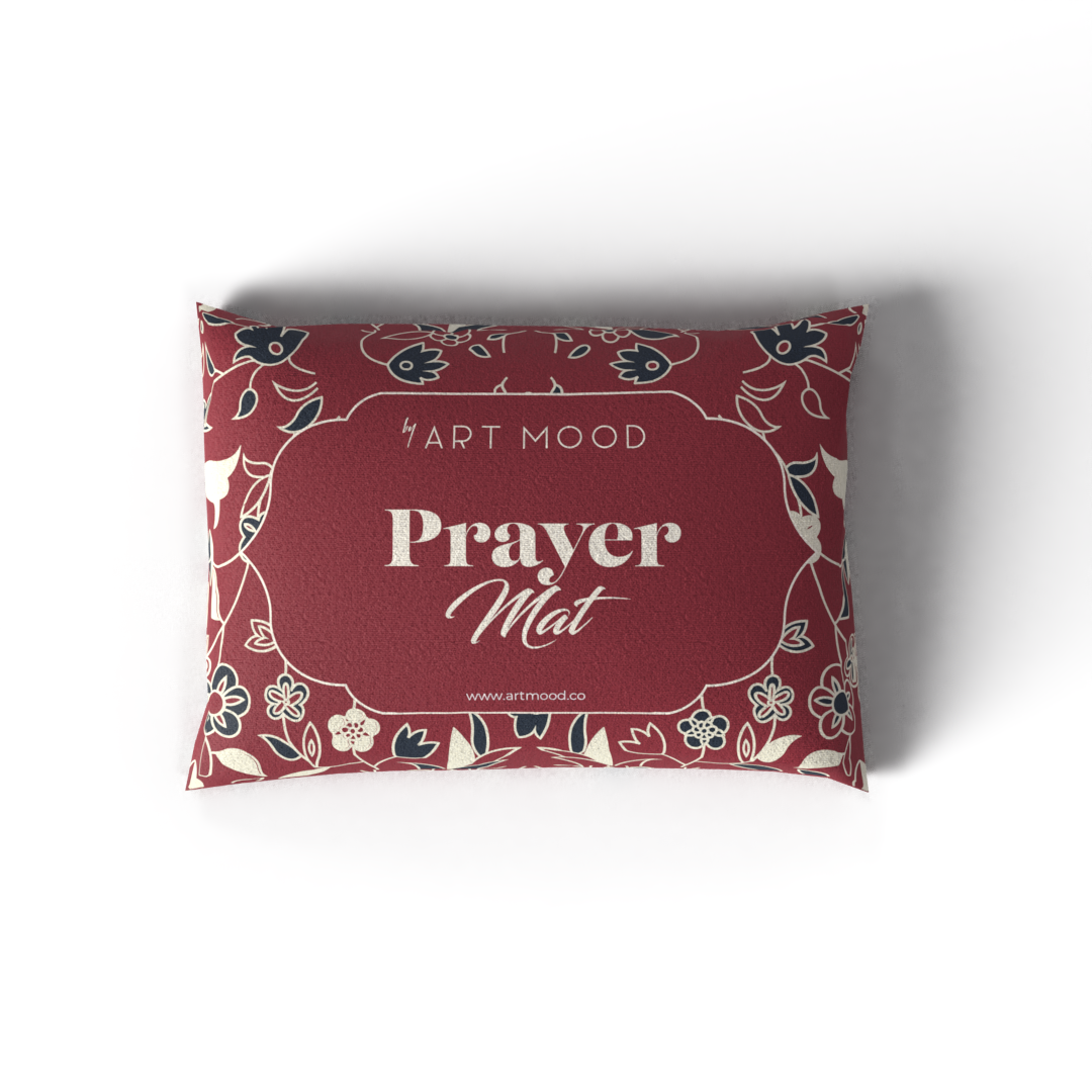 Prayer Mat AL-Rawda Red - Velvet