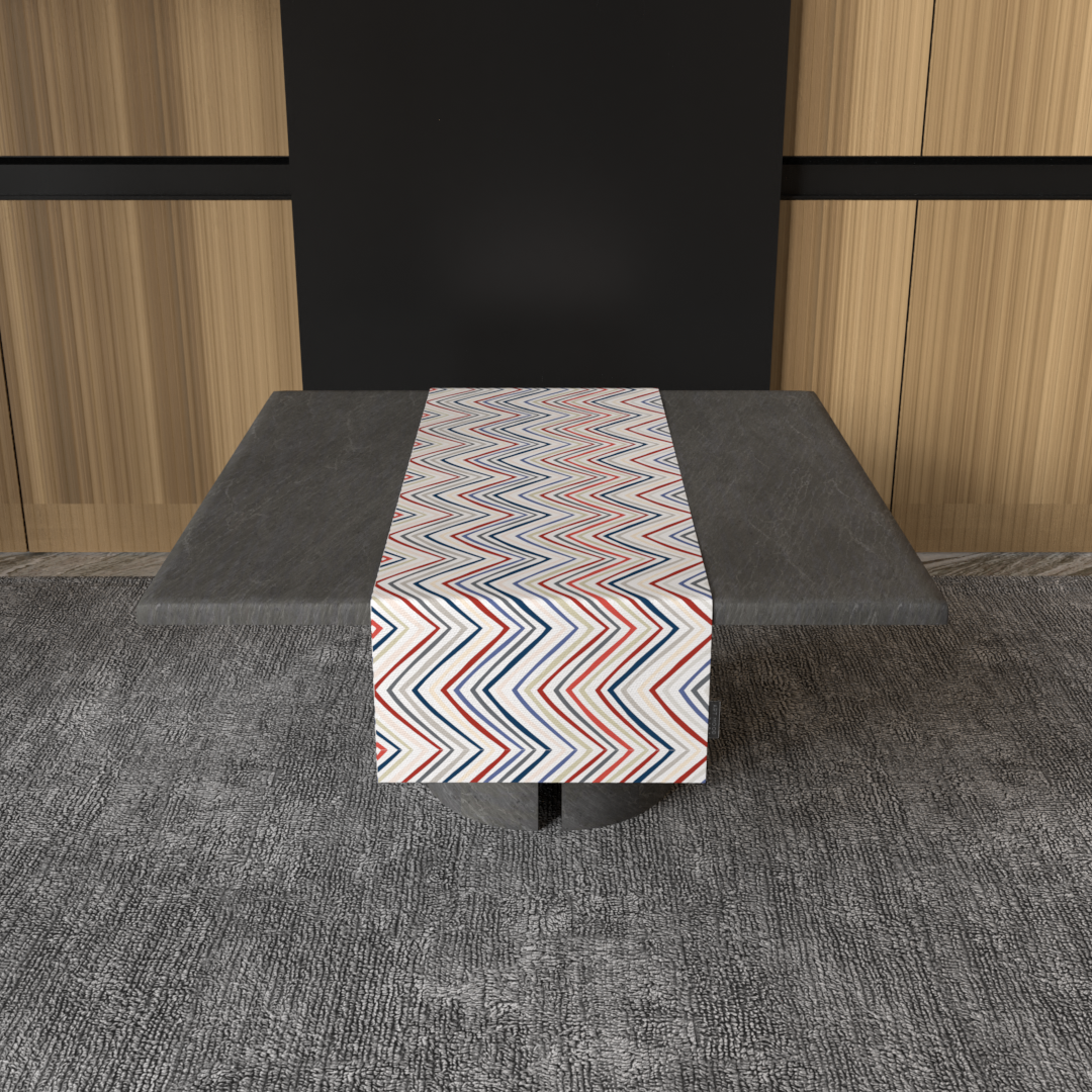 Lila Zigzag Runner
