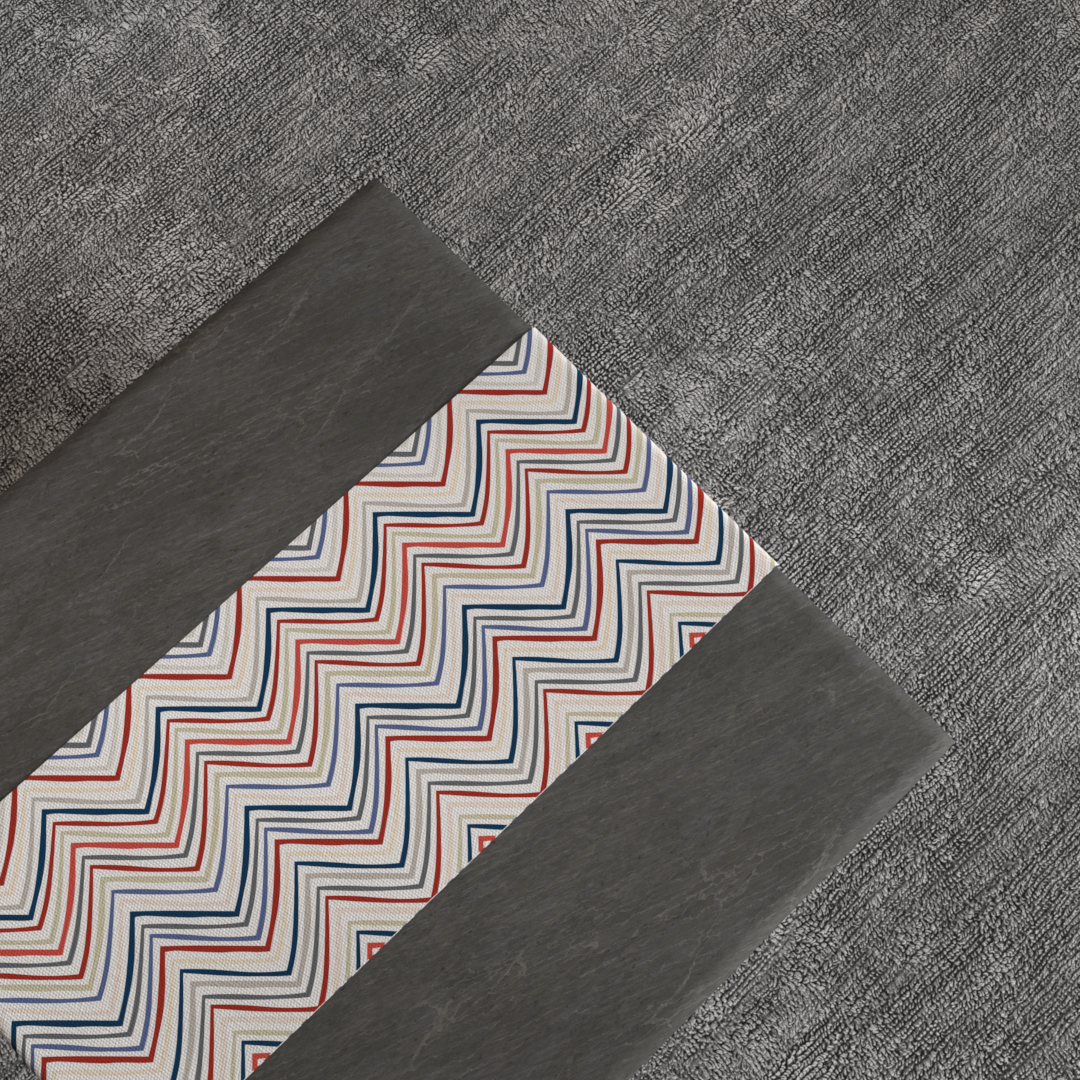 Lila Zigzag Runner