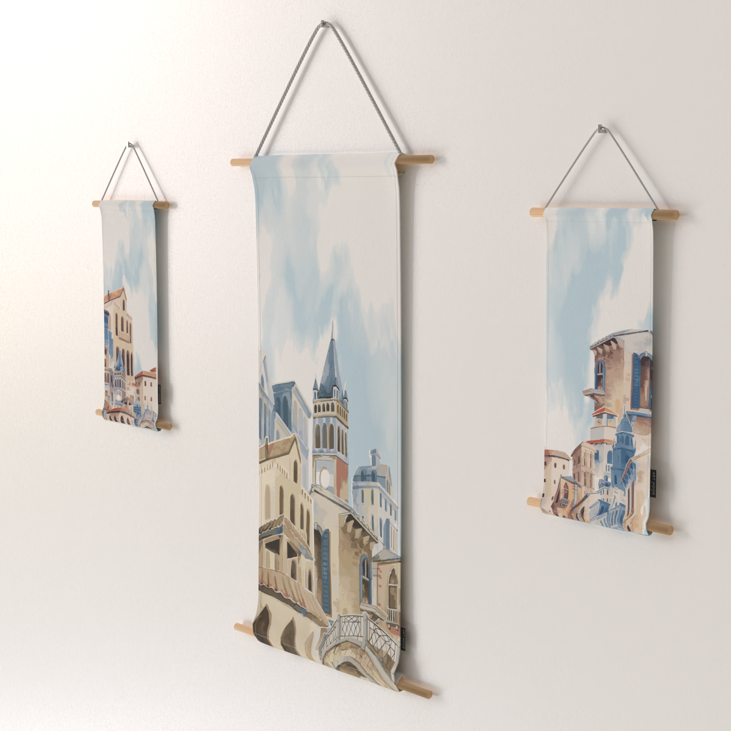 Ensemble d'affiches en tissu Mila