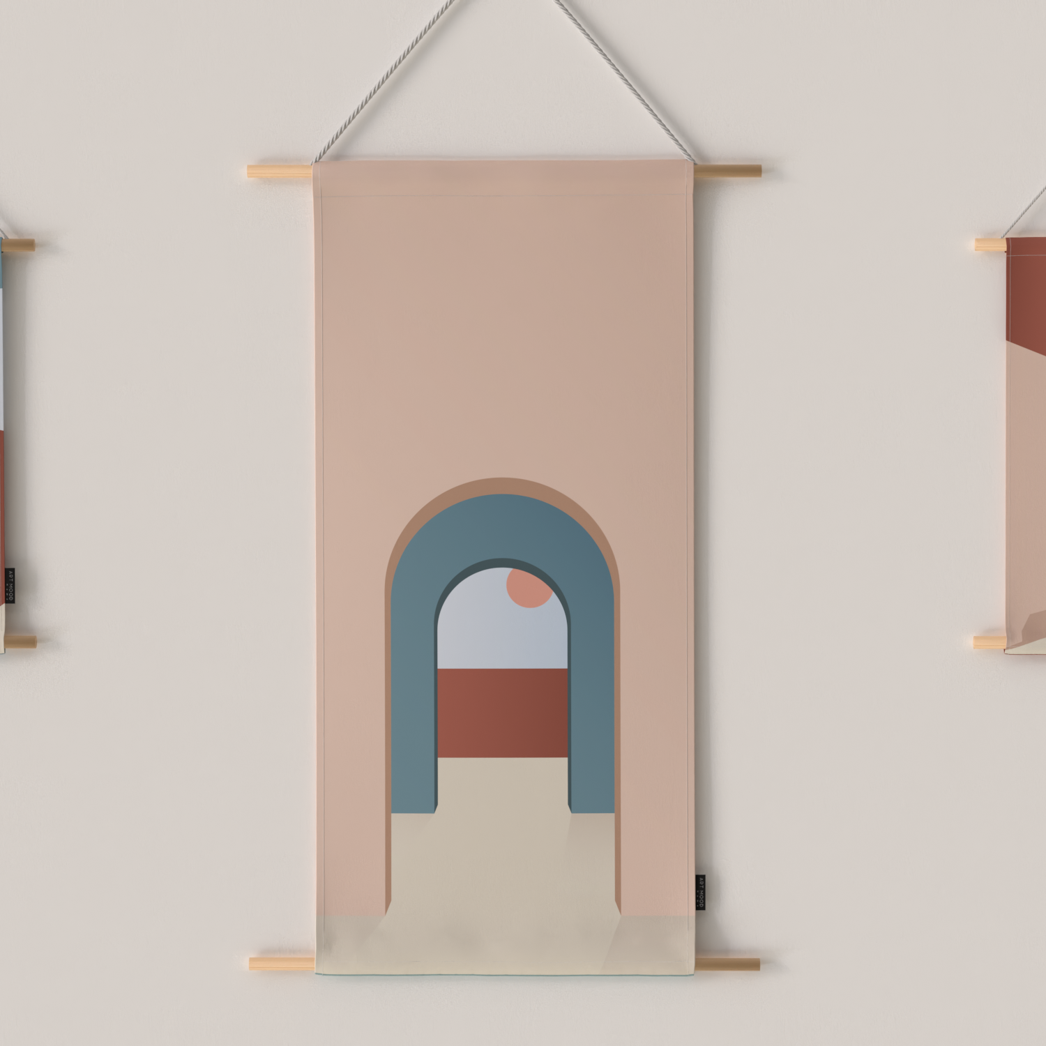 Ensemble d'affiches en tissu Siwa