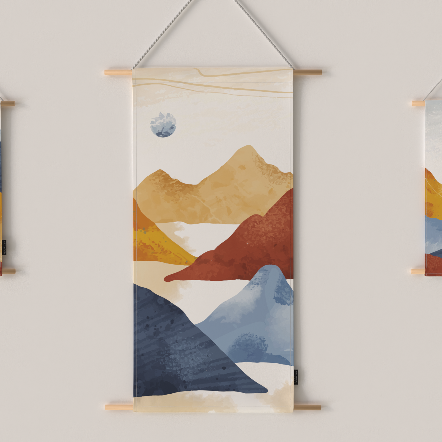 Ensemble d'affiches en tissu Terrian