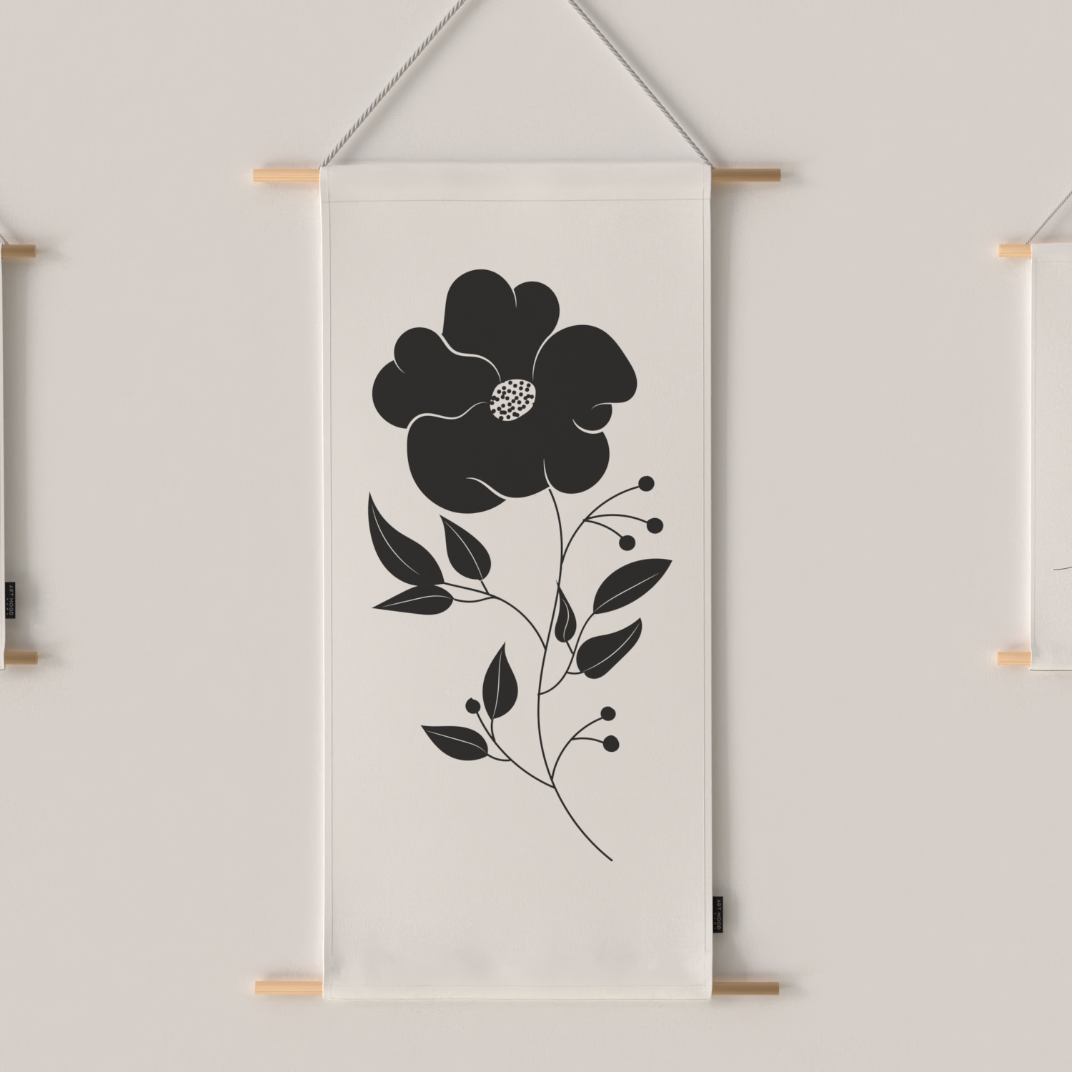 Ensemble d'affiches en tissu Nigrette