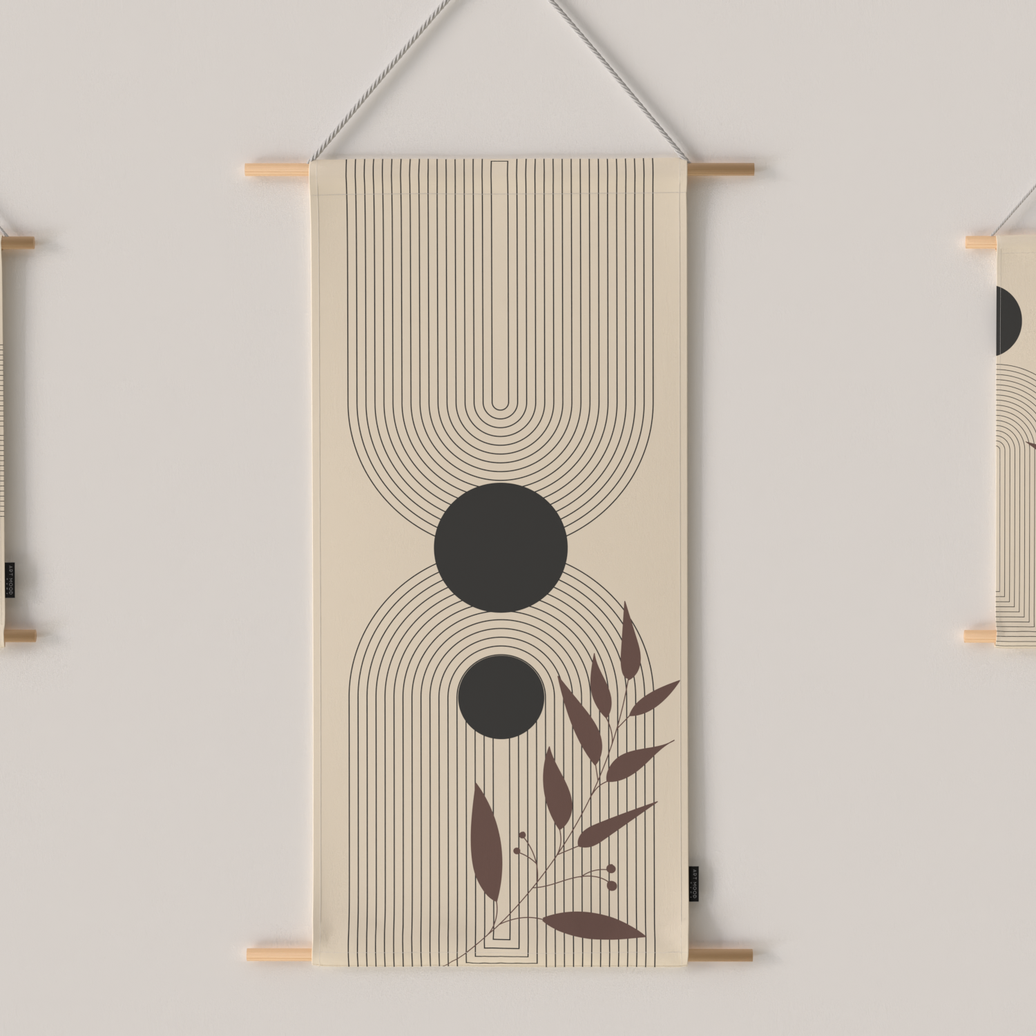 Ensemble d'affiches en tissu Arches