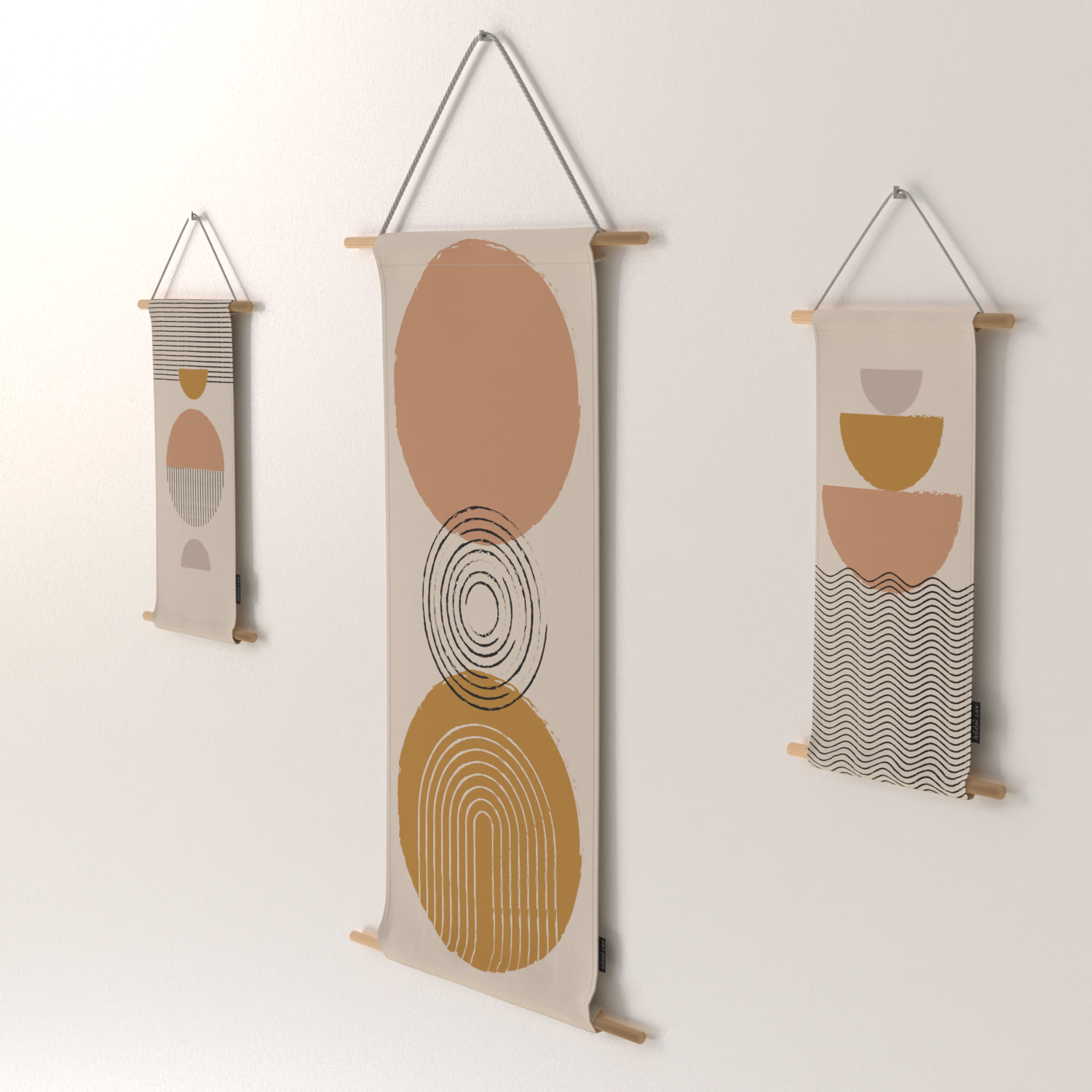 Ensemble d'affiches en tissu Shades