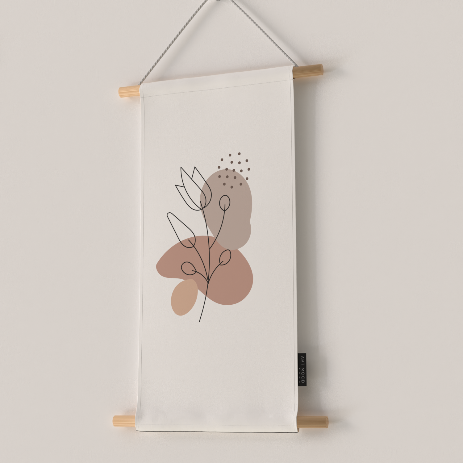 Ensemble d'affiches en tissu Rosa