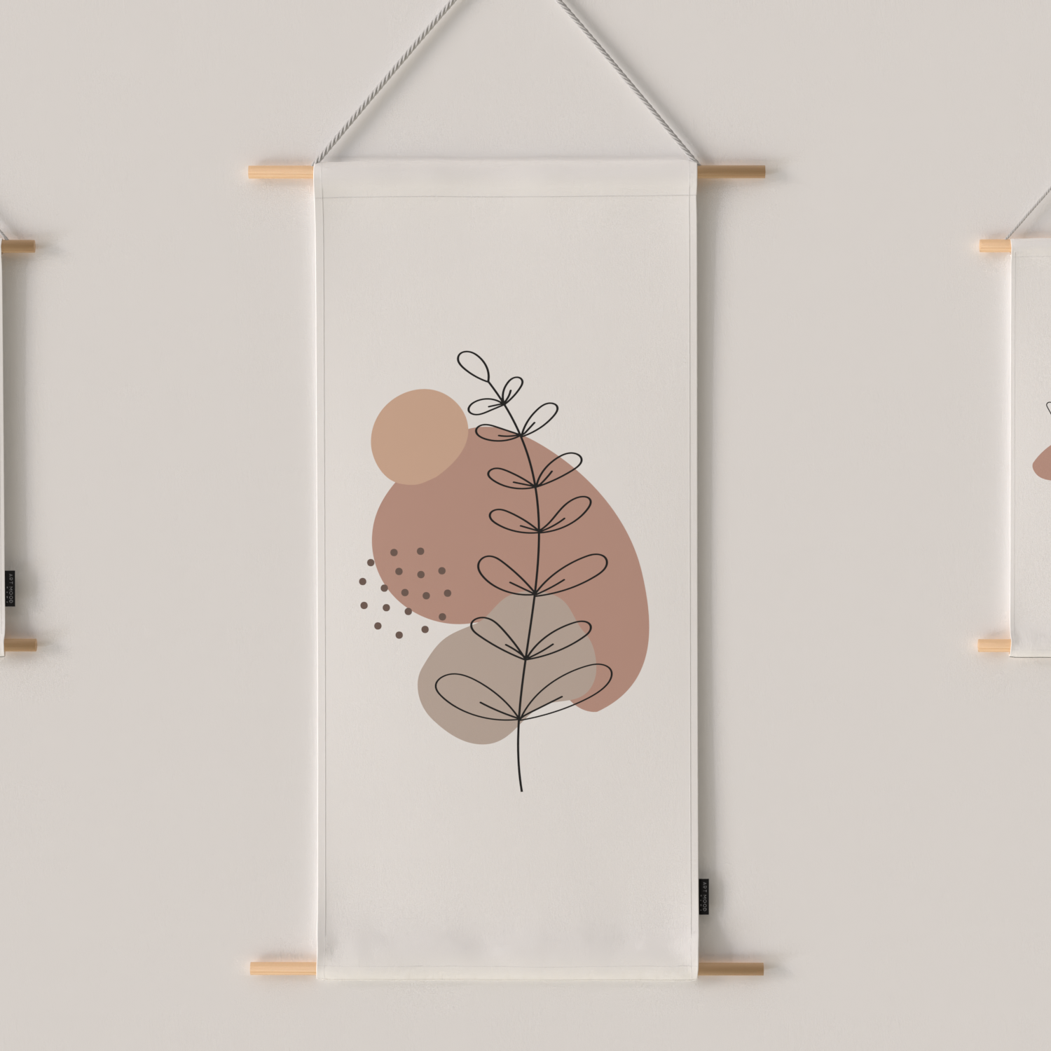 Ensemble d'affiches en tissu Rosa