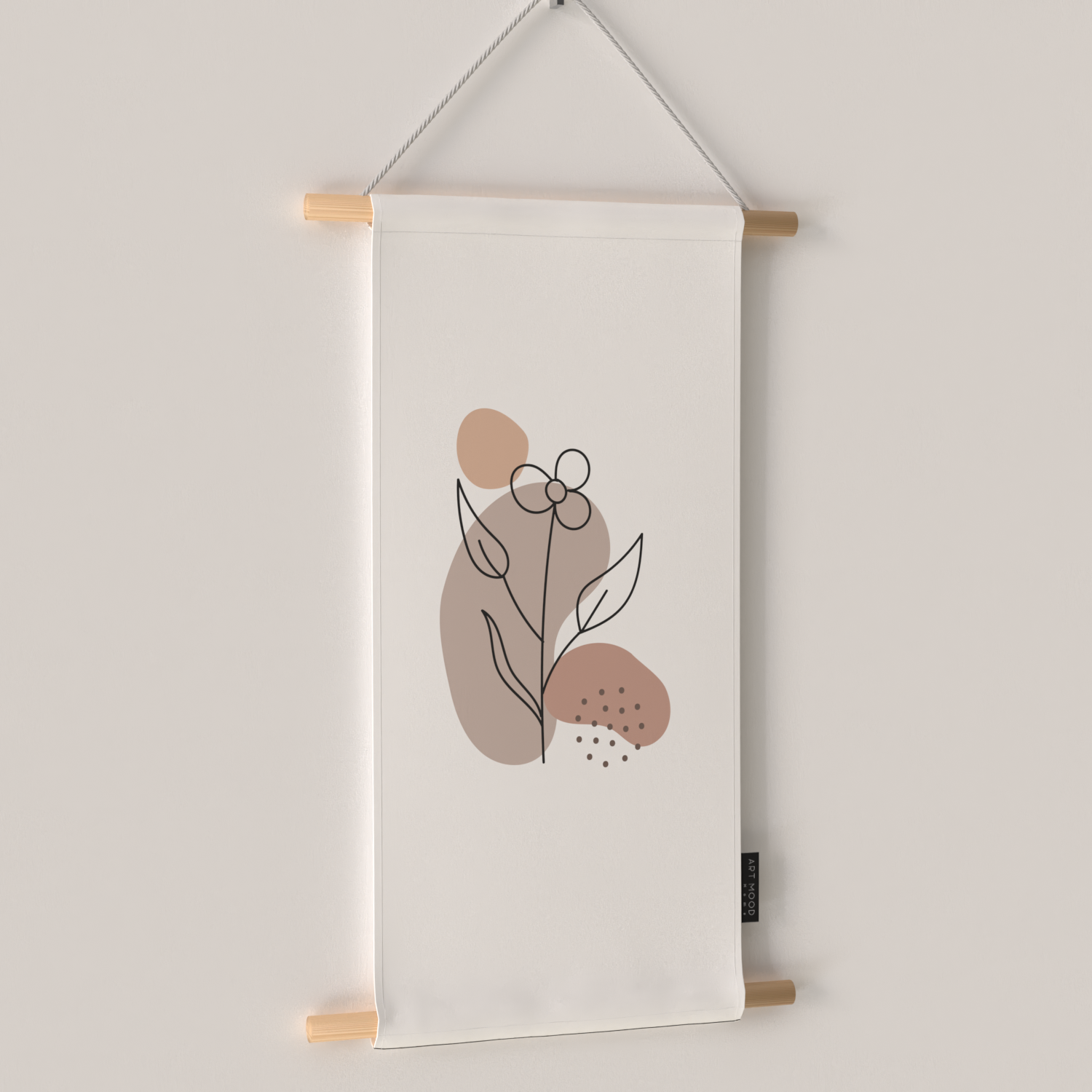 Ensemble d'affiches en tissu Rosa