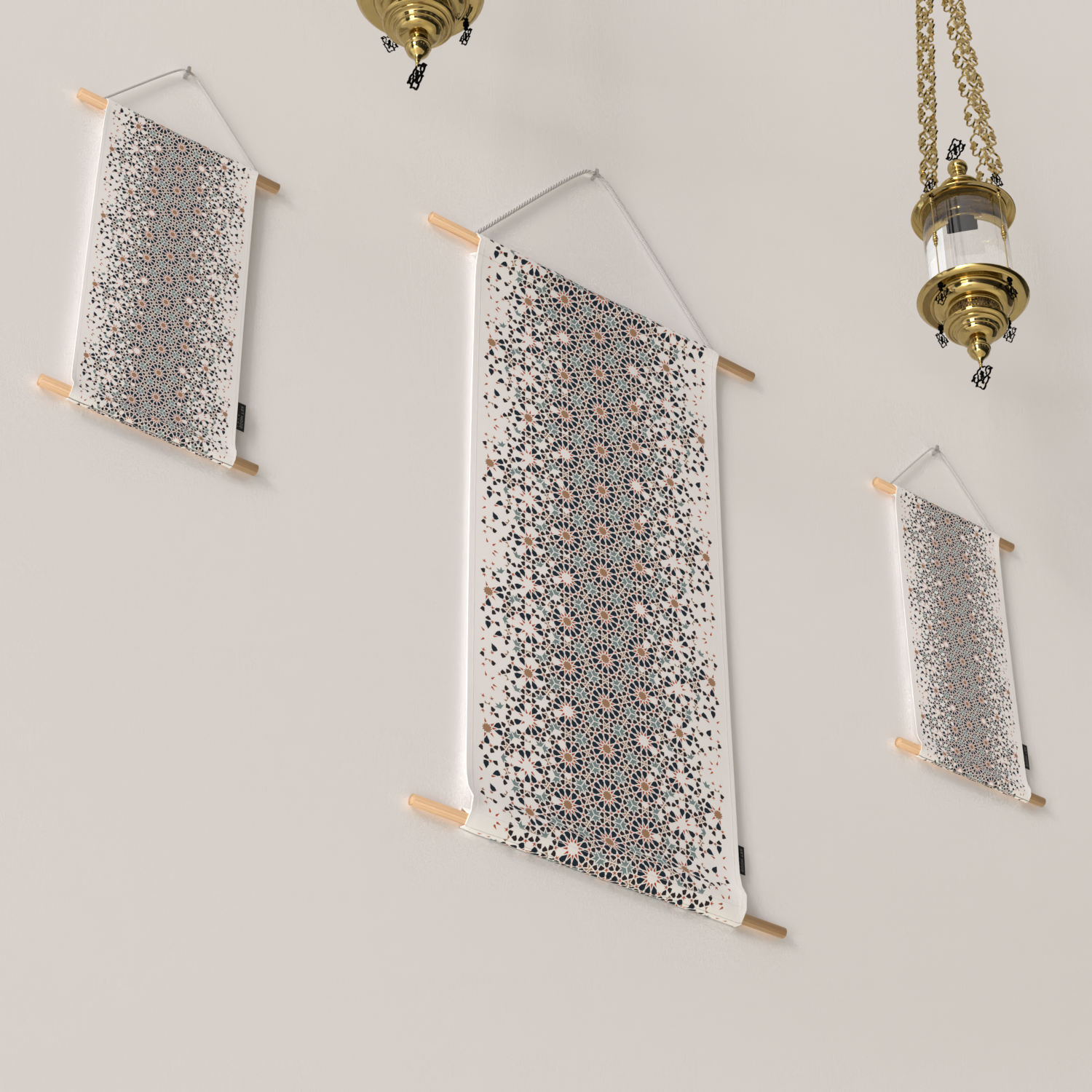 Ensemble d'affiches en tissu Reya