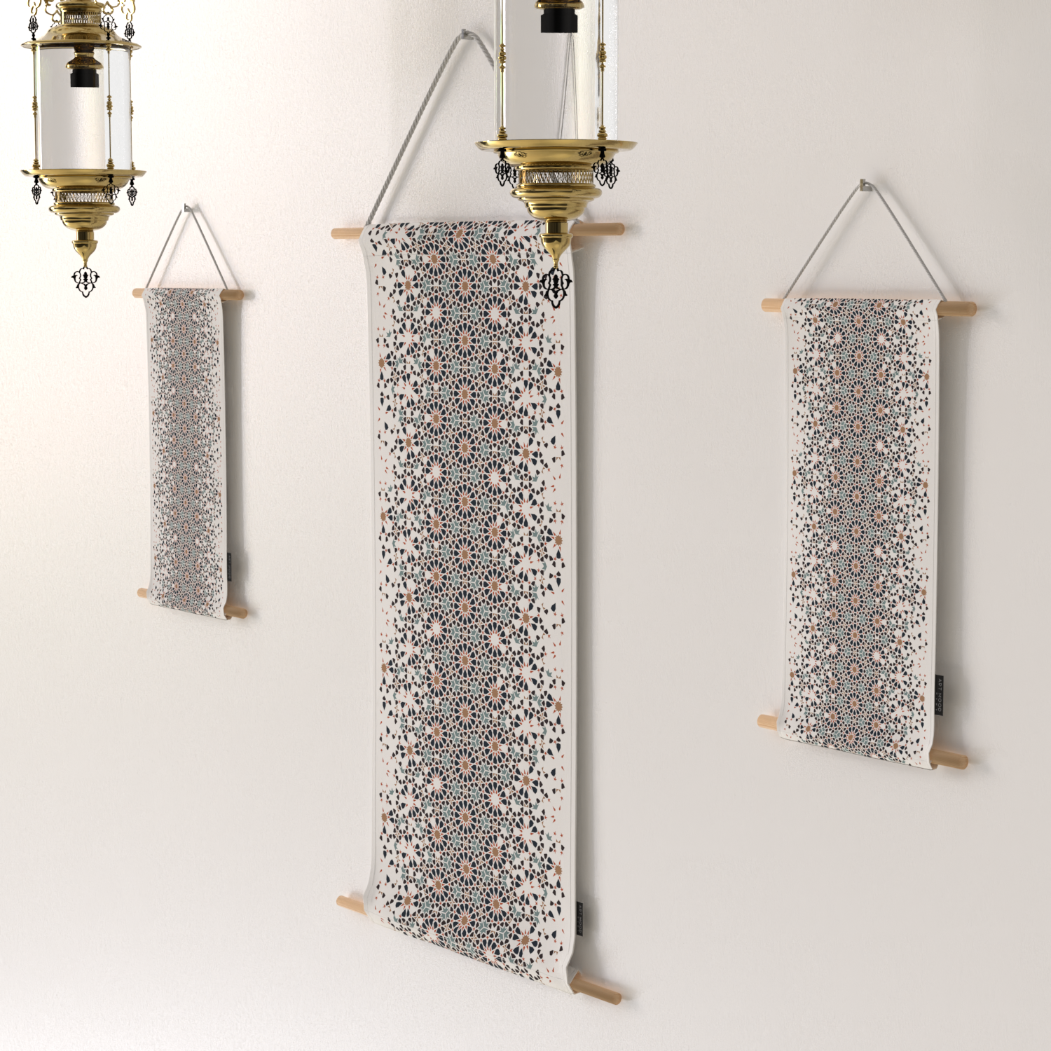 Ensemble d'affiches en tissu Reya