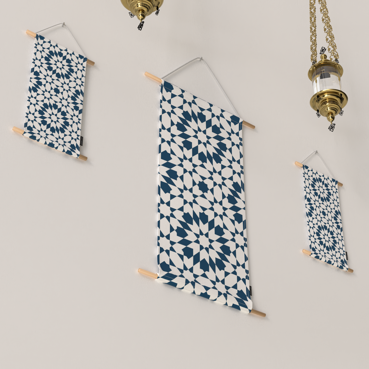 Topaz Fabric Posters Set