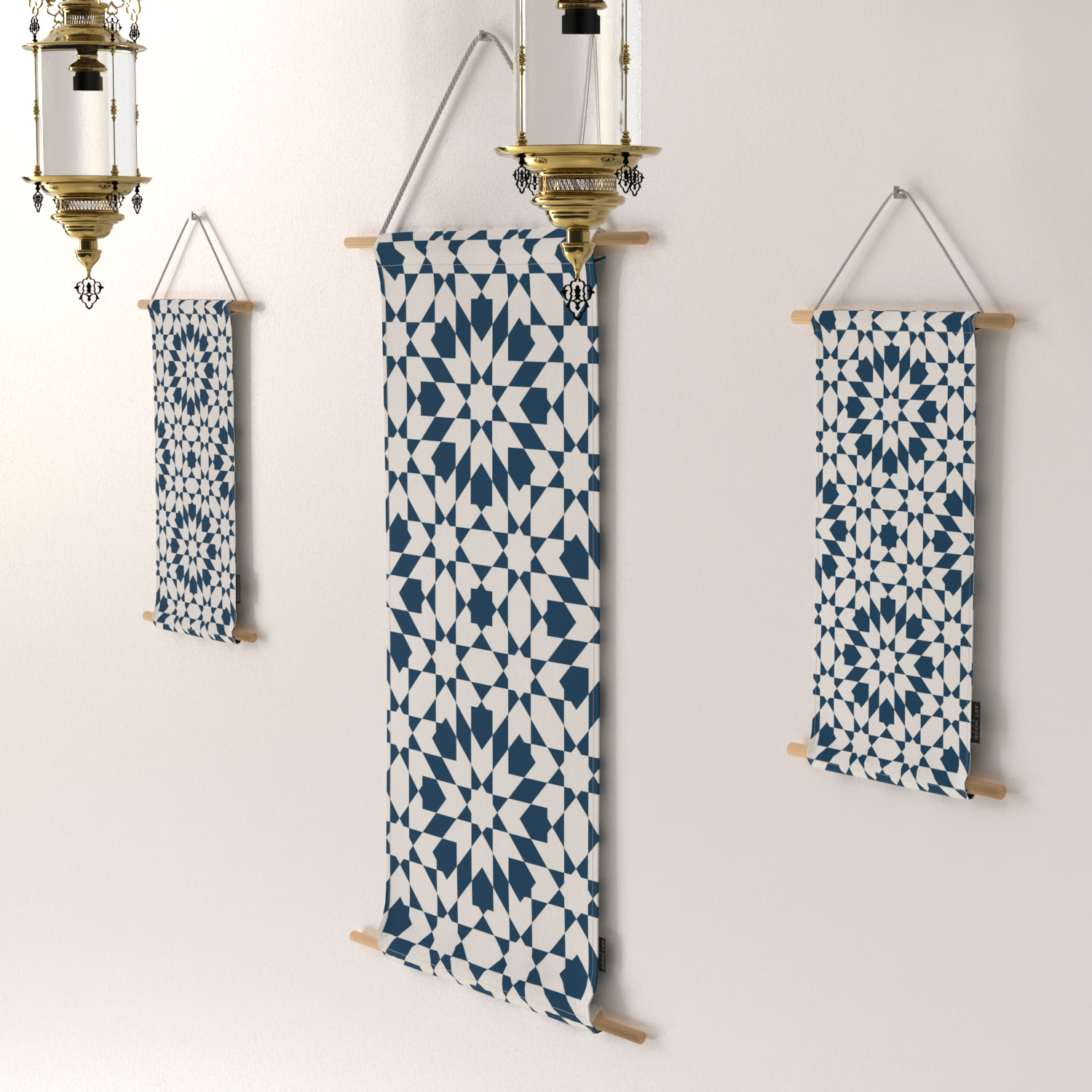 Topaz Fabric Posters Set