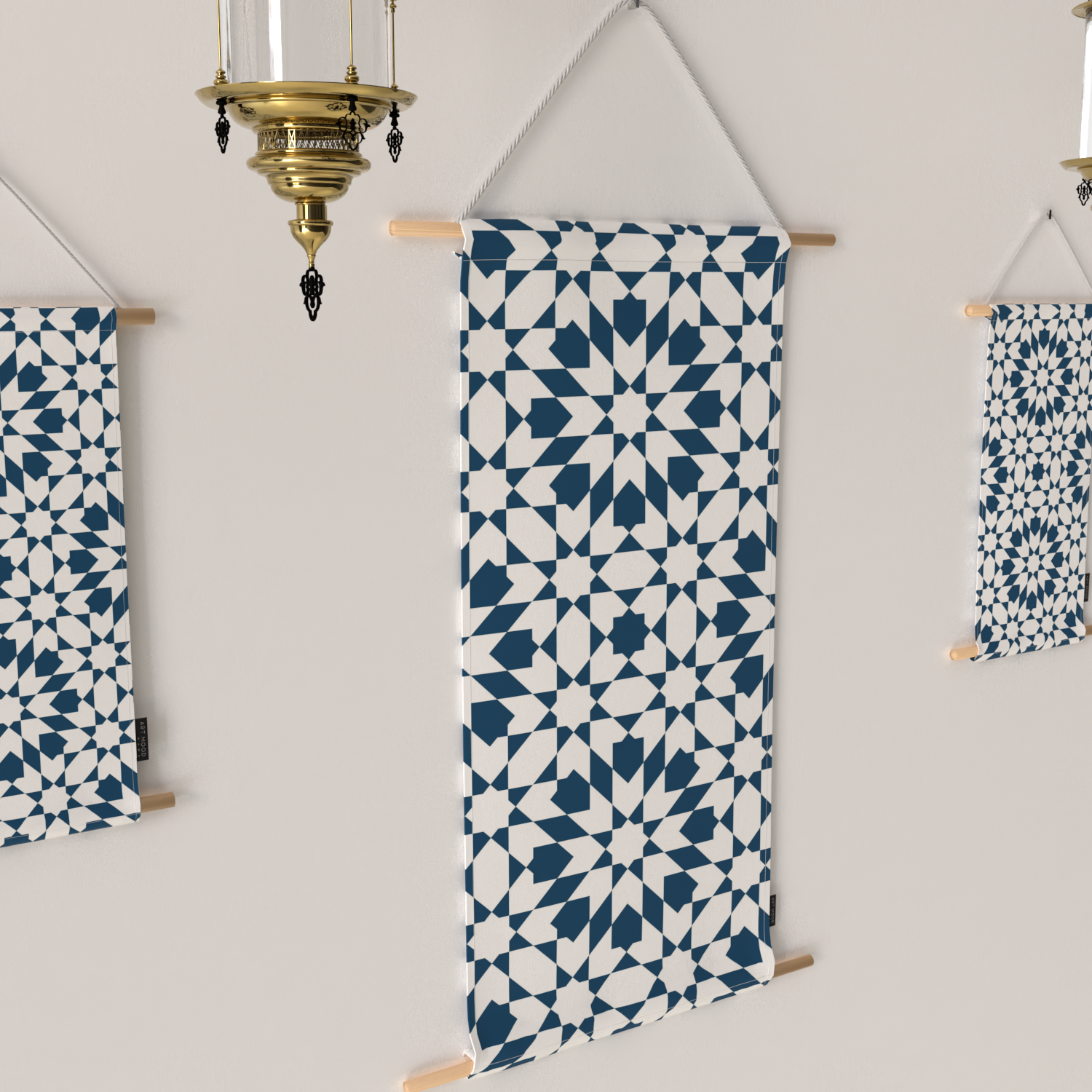 Topaz Fabric Posters Set