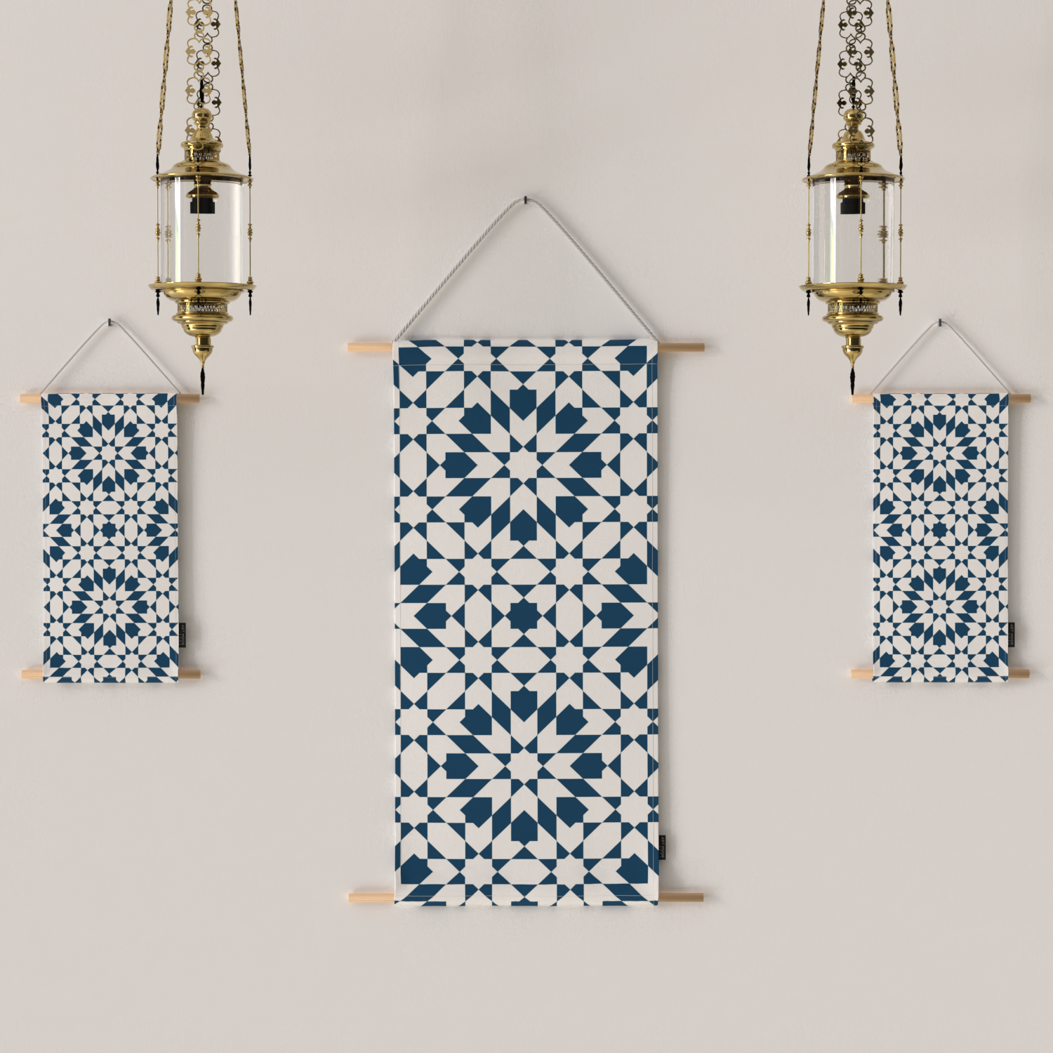 Topaz Fabric Posters Set