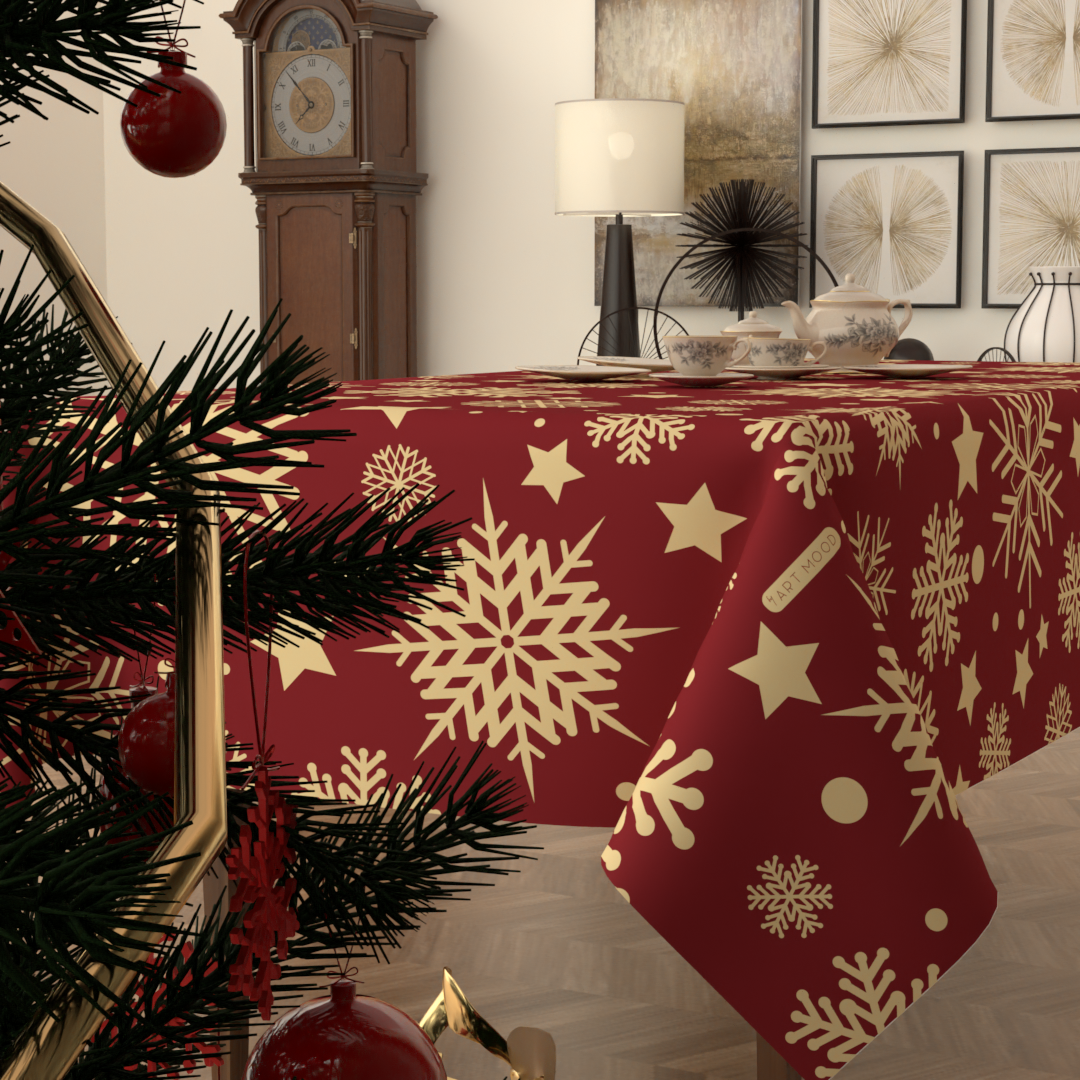 مفرش طاولة - كريسماس ٥