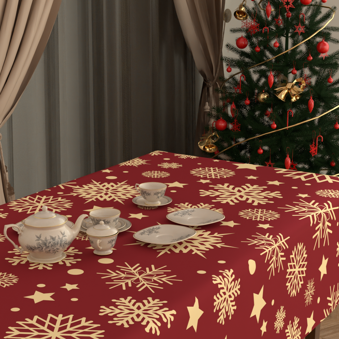 مفرش طاولة - كريسماس ٥
