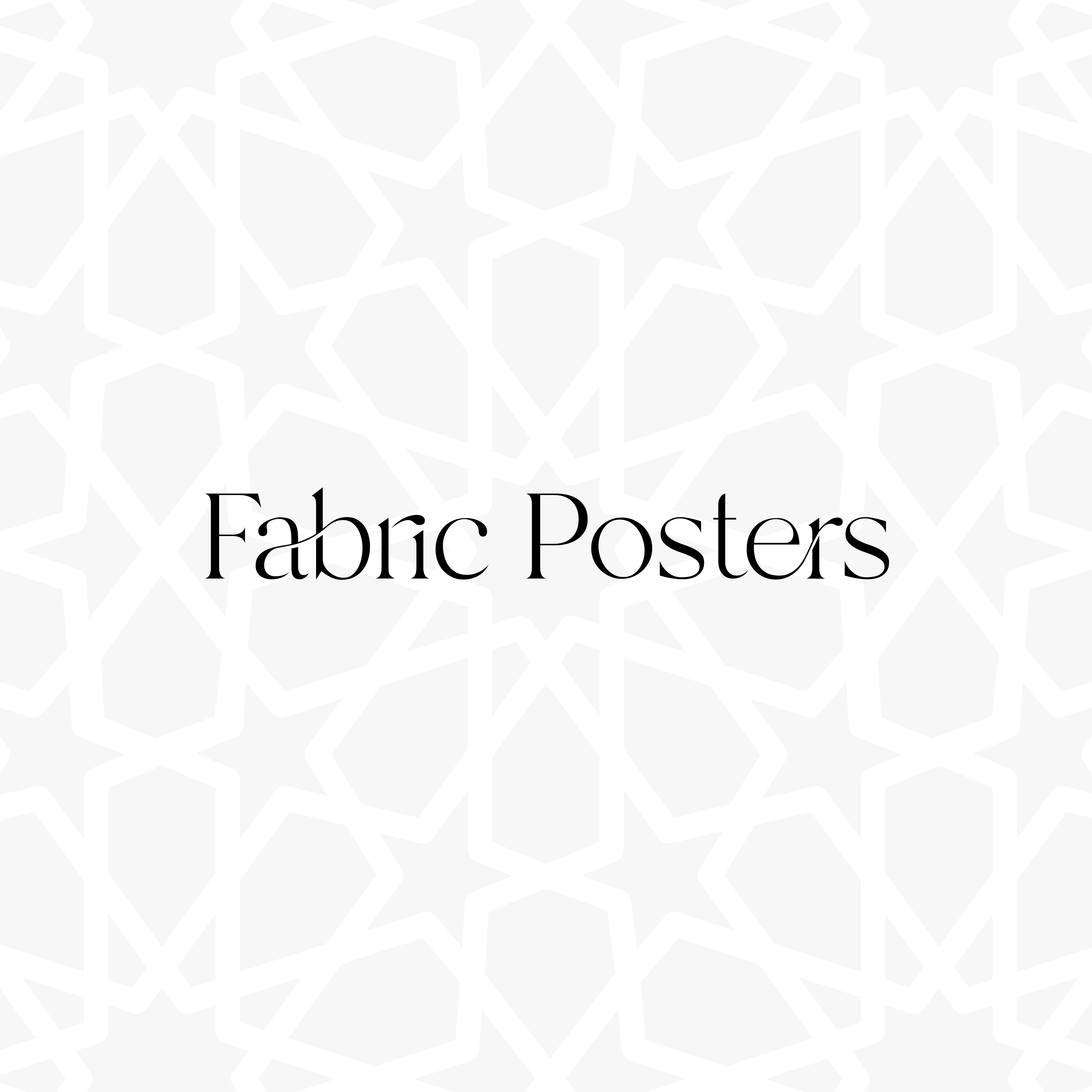 Ramadan Fabric Posters Sets