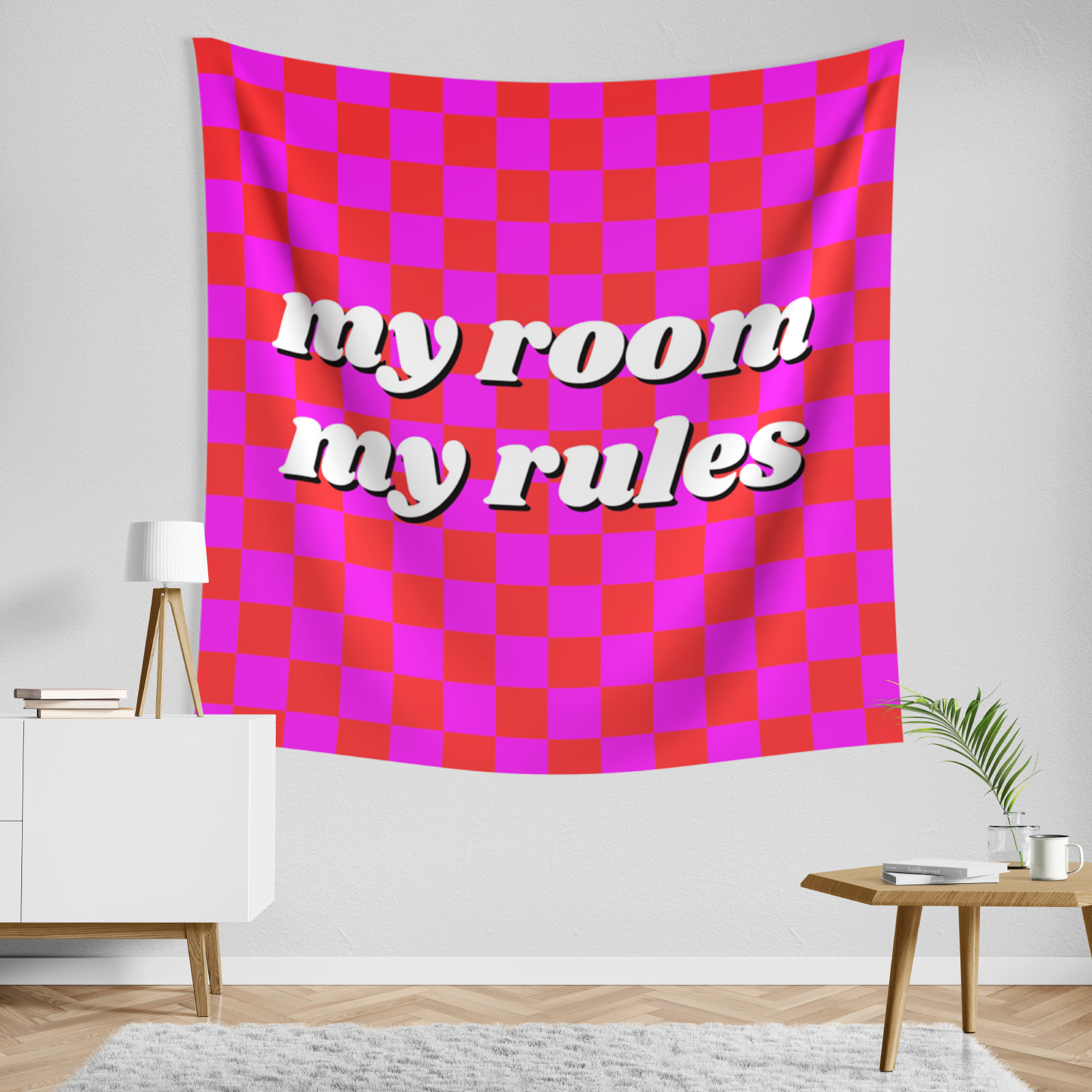 My Room My Rules Tapestry