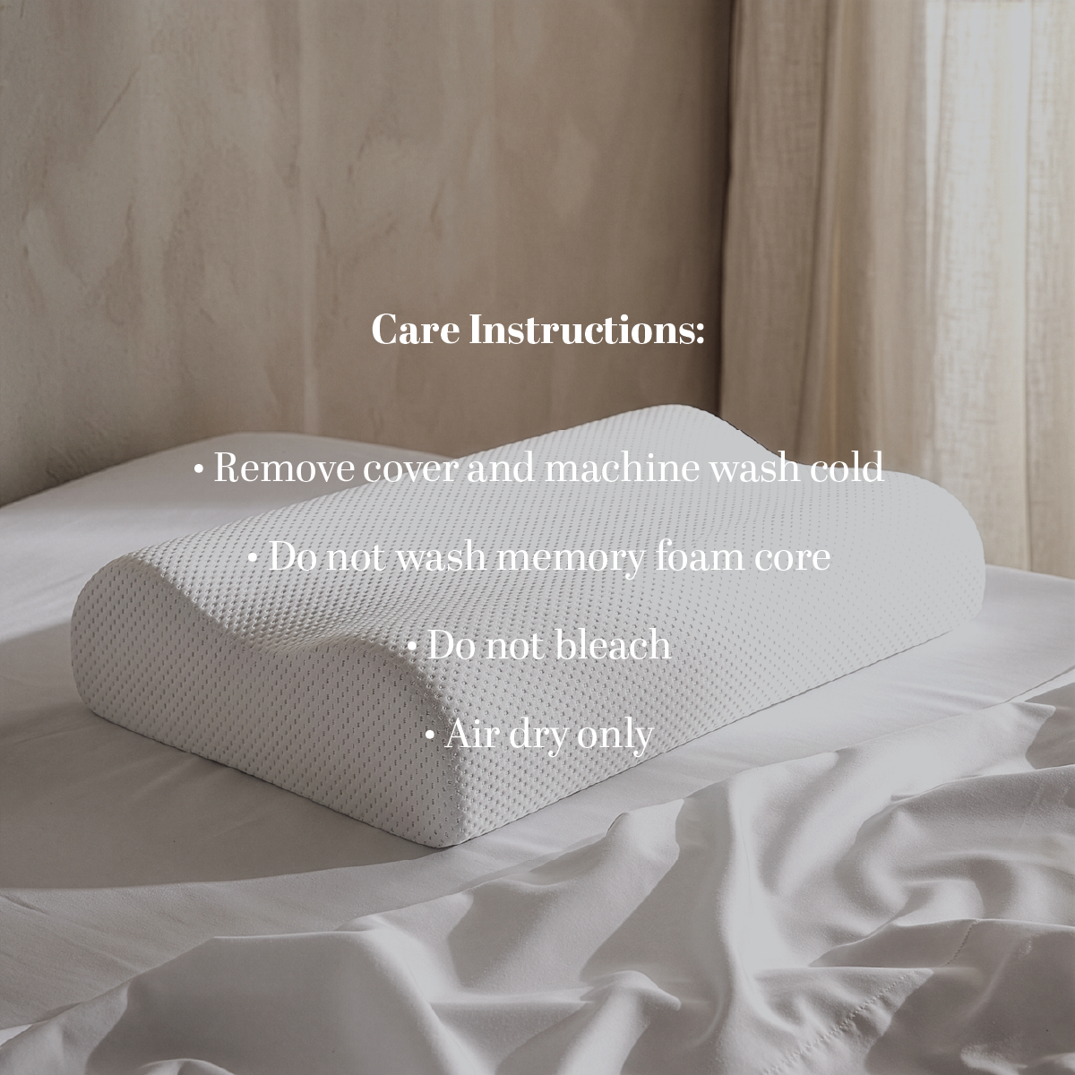 Cooling Gel Memory Foam Pillow - Large