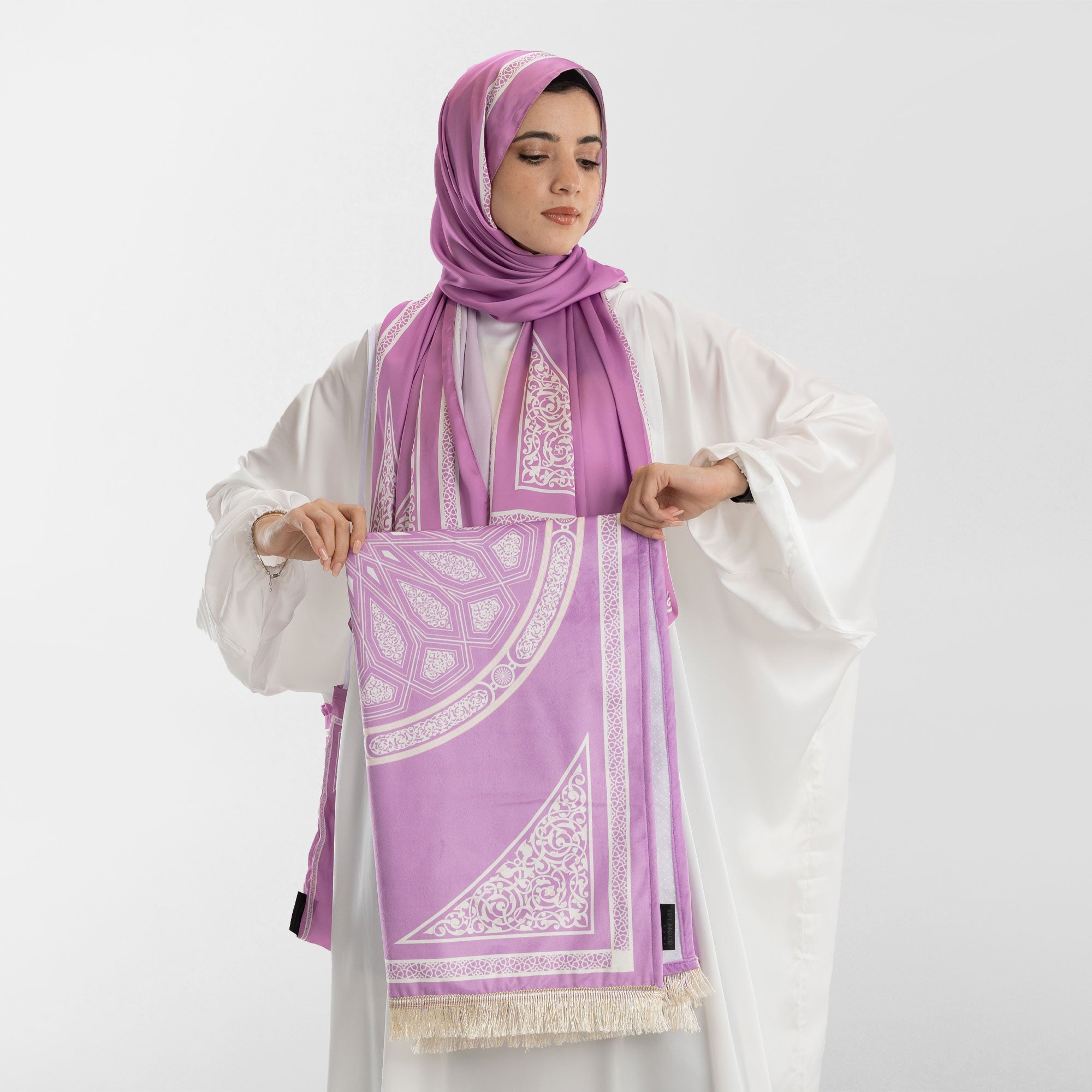 Prayer Wear - Isdal AL-QUBBA PASTEL PURPLE