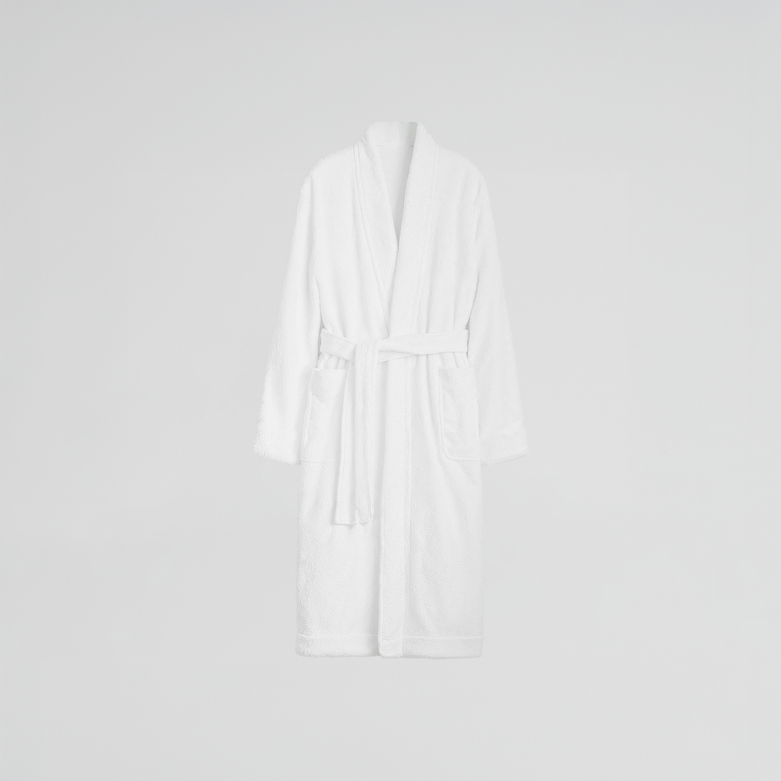 Hotel Cotton Bathrobe- White 1350gm