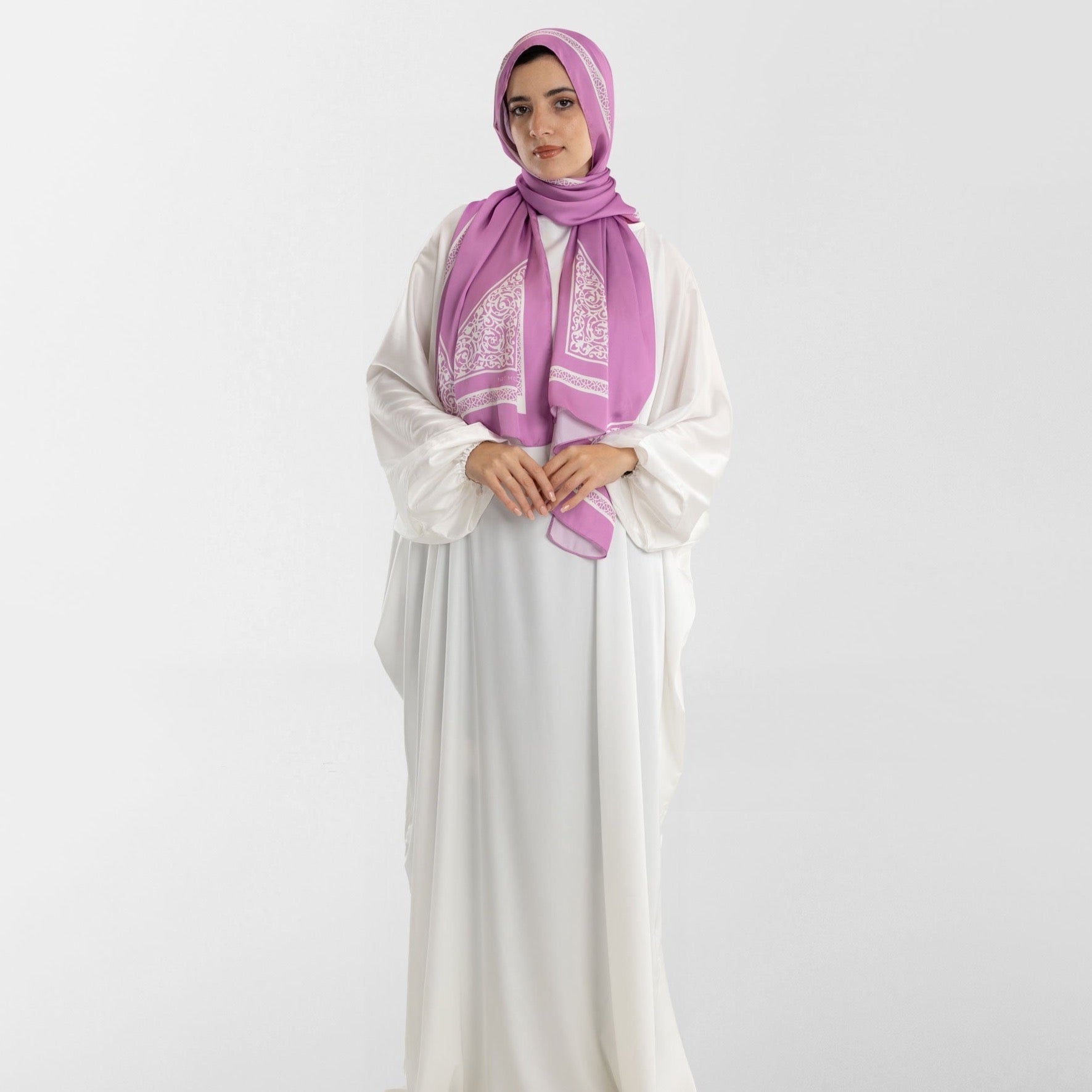 Prayer Wear - Isdal AL-QUBBA PASTEL PURPLE