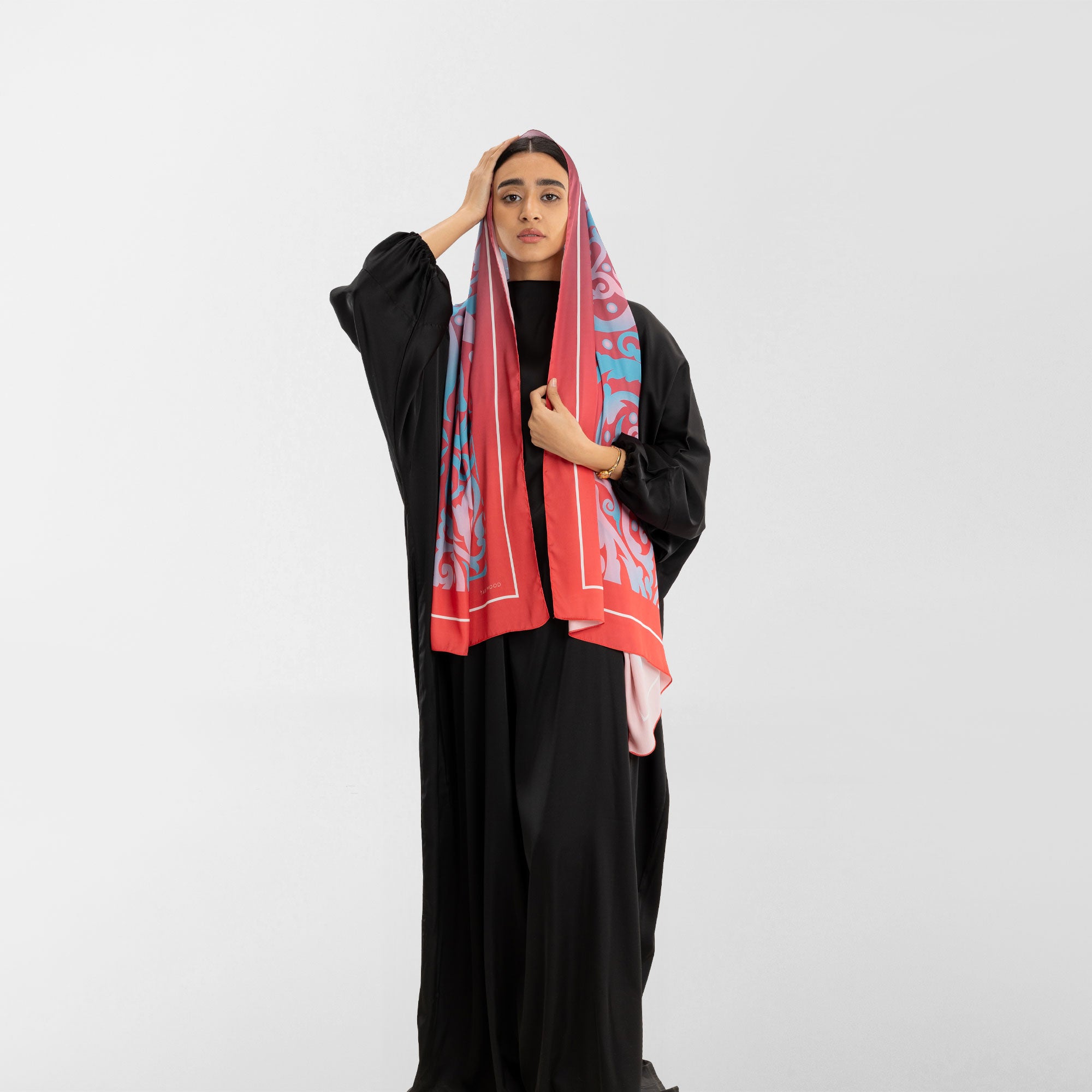 Prayer Wear - Isdal AL-HEDAYA FUCHSIA & TURQUOISE