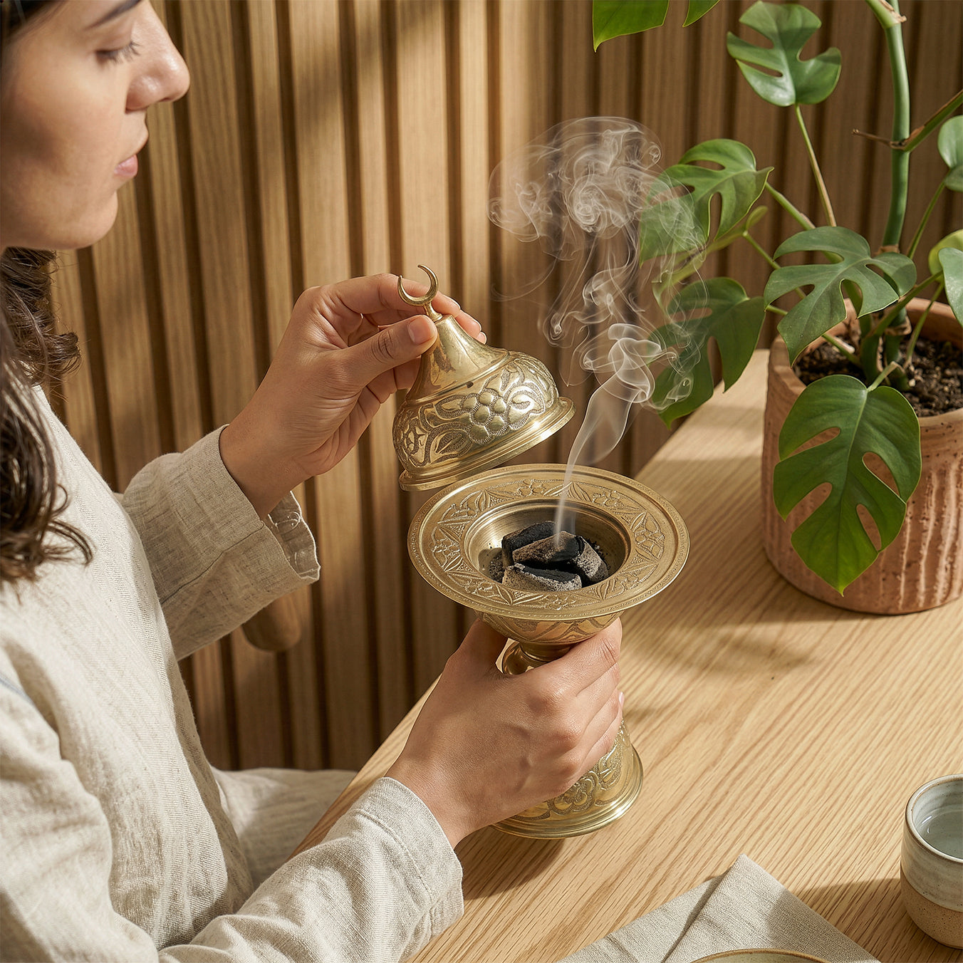 Incense Burner - Copper