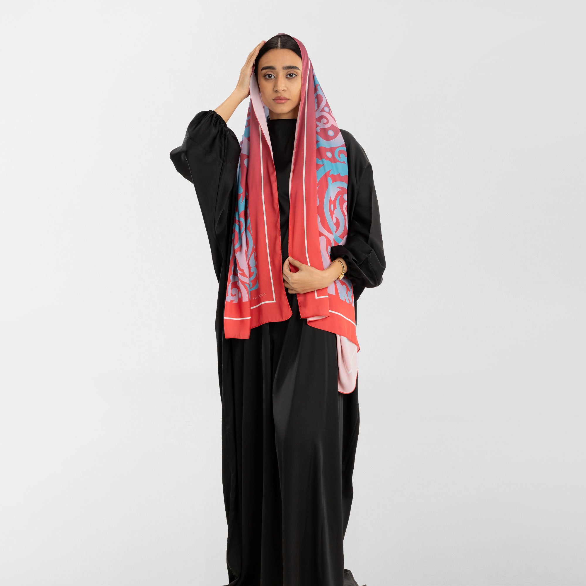 Prayer Wear - Isdal AL-HEDAYA FUCHSIA & TURQUOISE