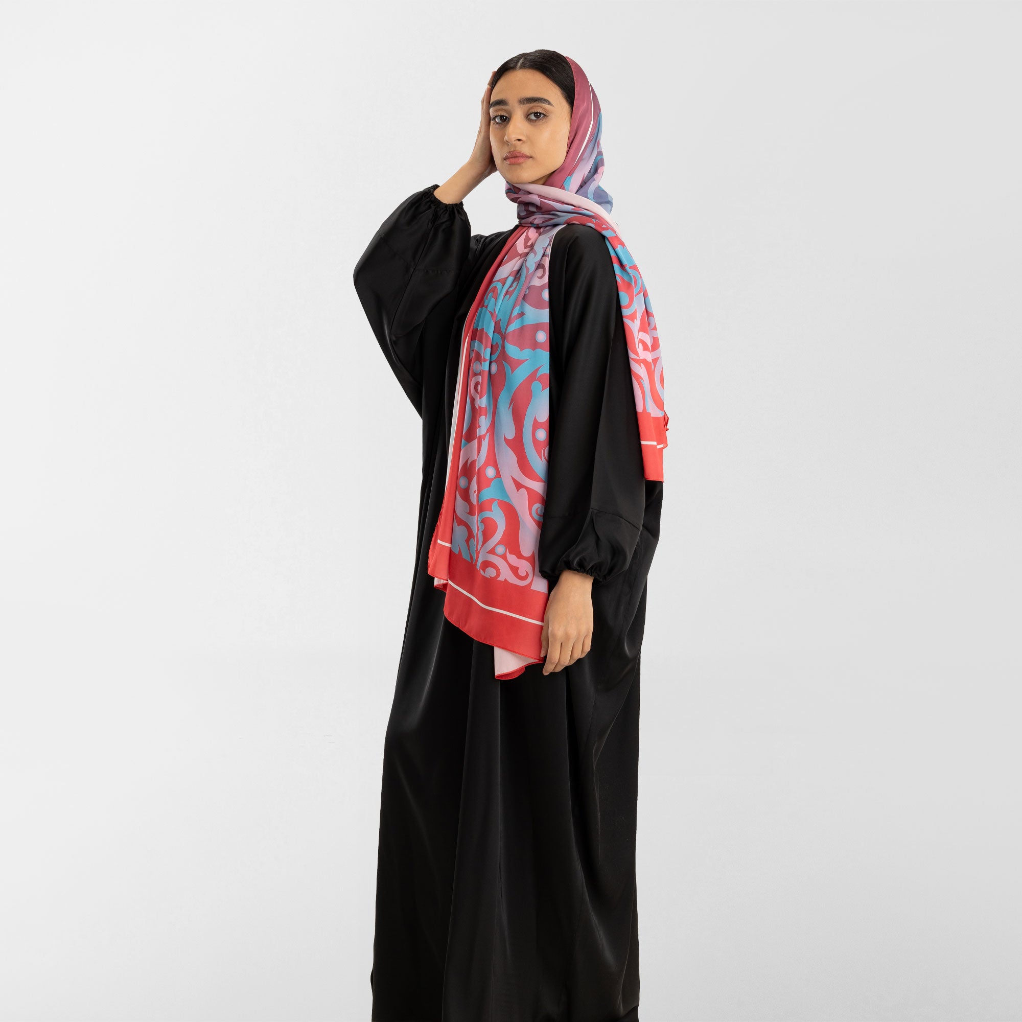 Prayer Wear - Isdal AL-HEDAYA FUCHSIA & TURQUOISE