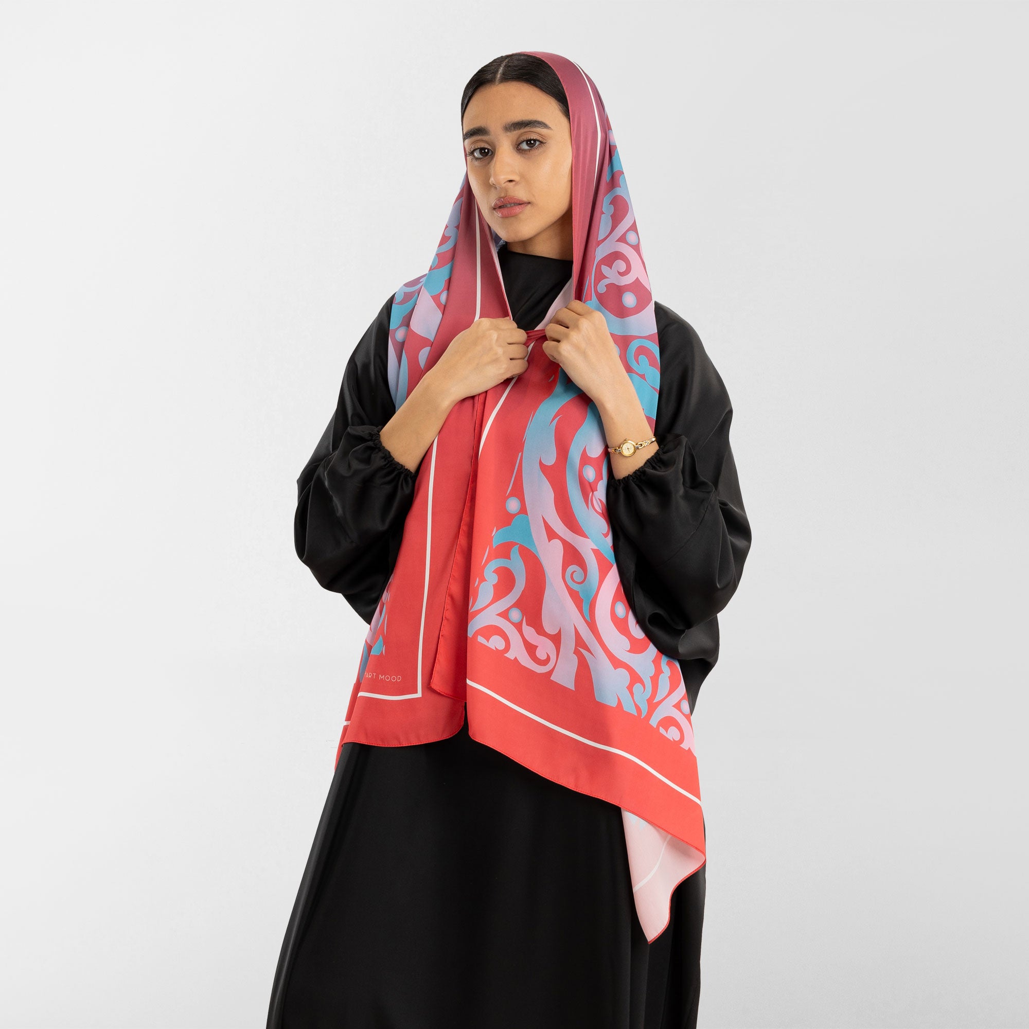 Prayer Wear - Isdal AL-HEDAYA FUCHSIA & TURQUOISE