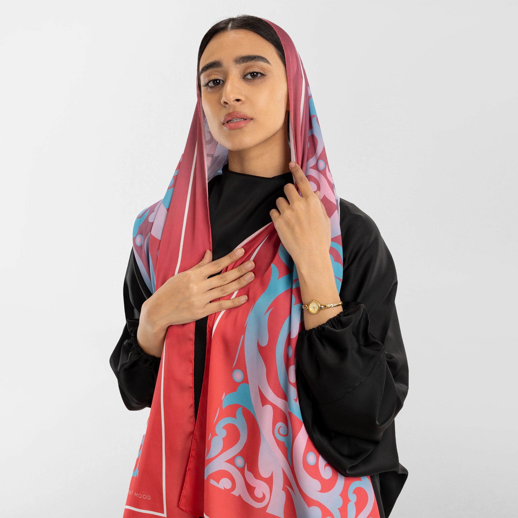 Prayer Wear - Isdal AL-HEDAYA FUCHSIA & TURQUOISE