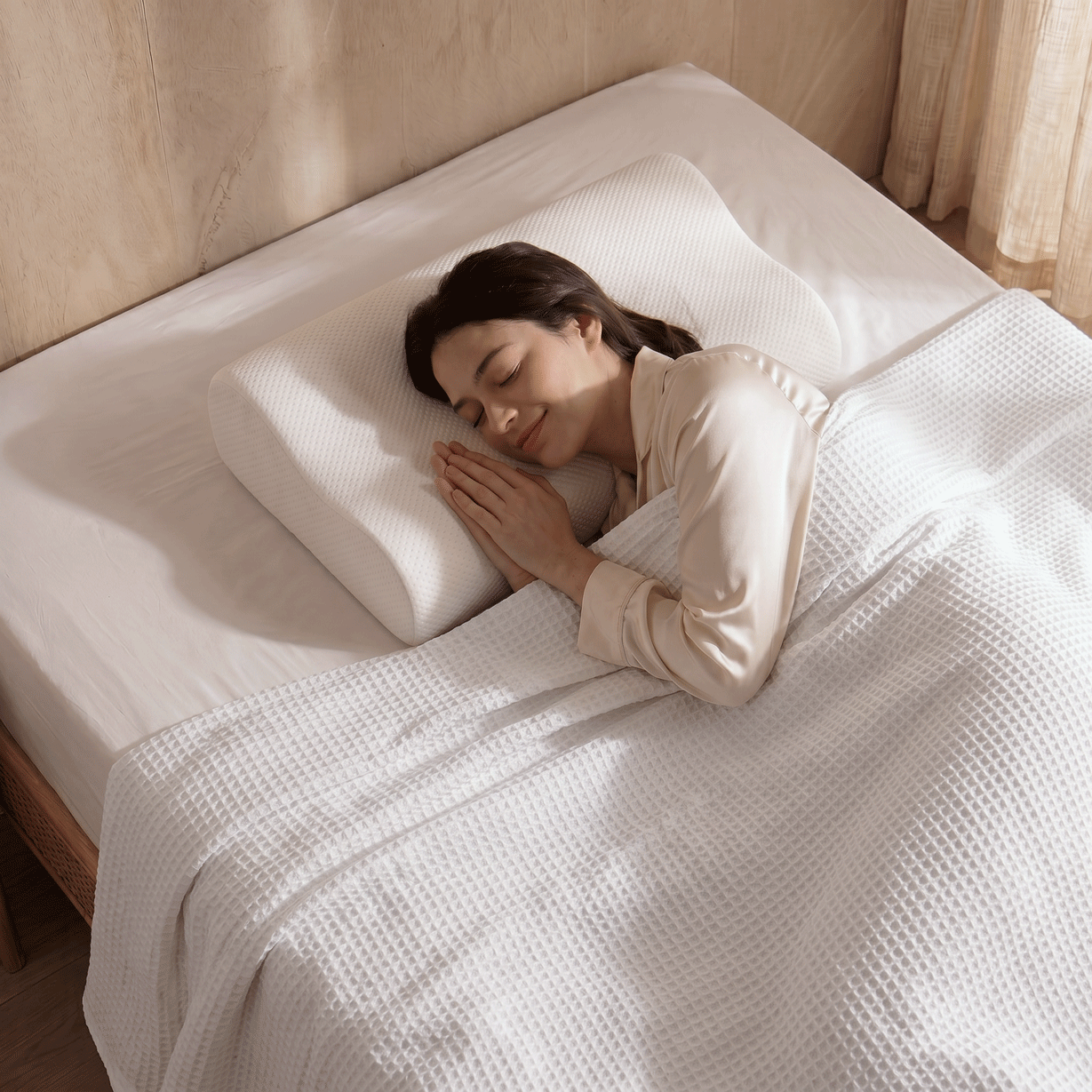 Coverlet - Waffle Weave 100% Cotton