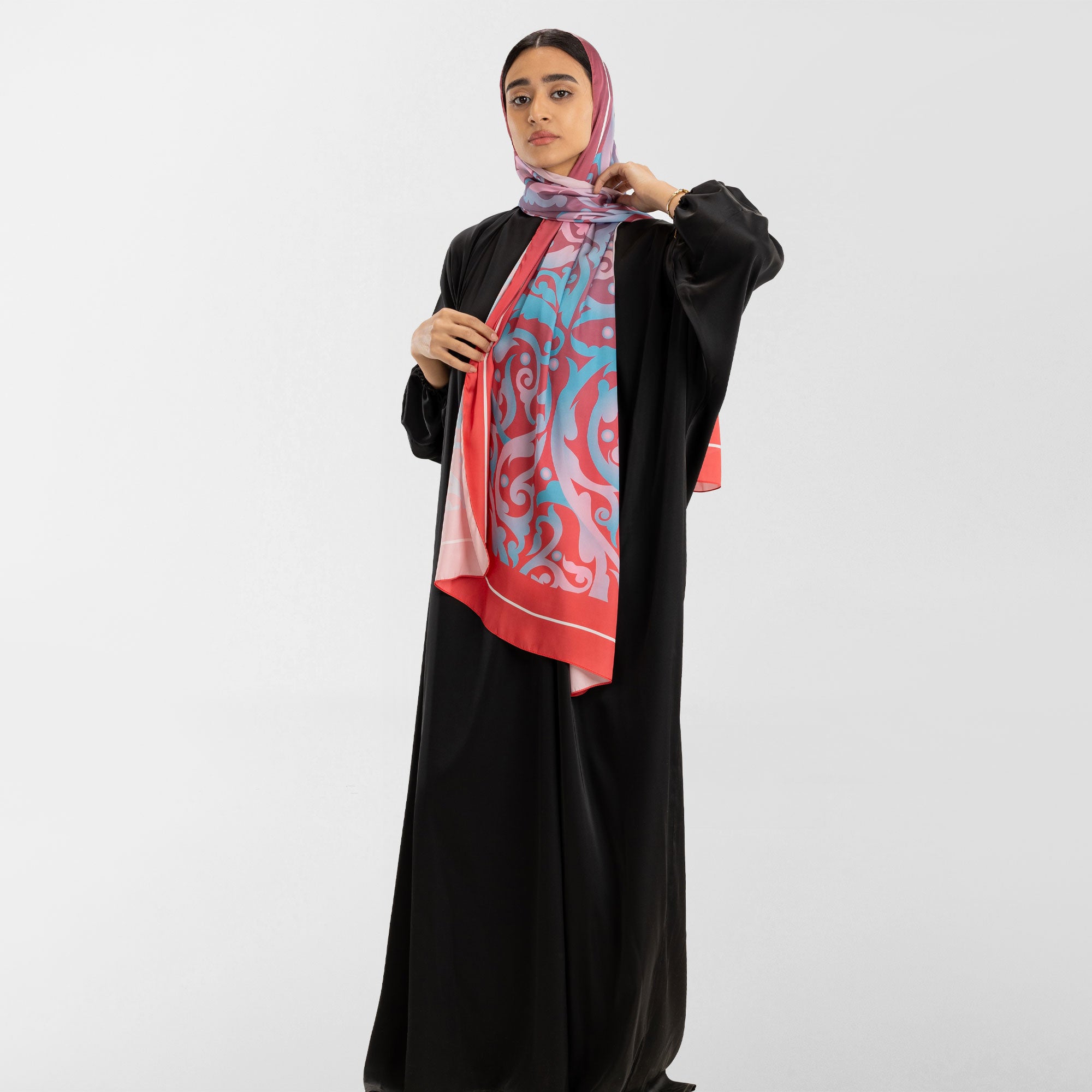 Prayer Wear - Isdal AL-HEDAYA FUCHSIA & TURQUOISE