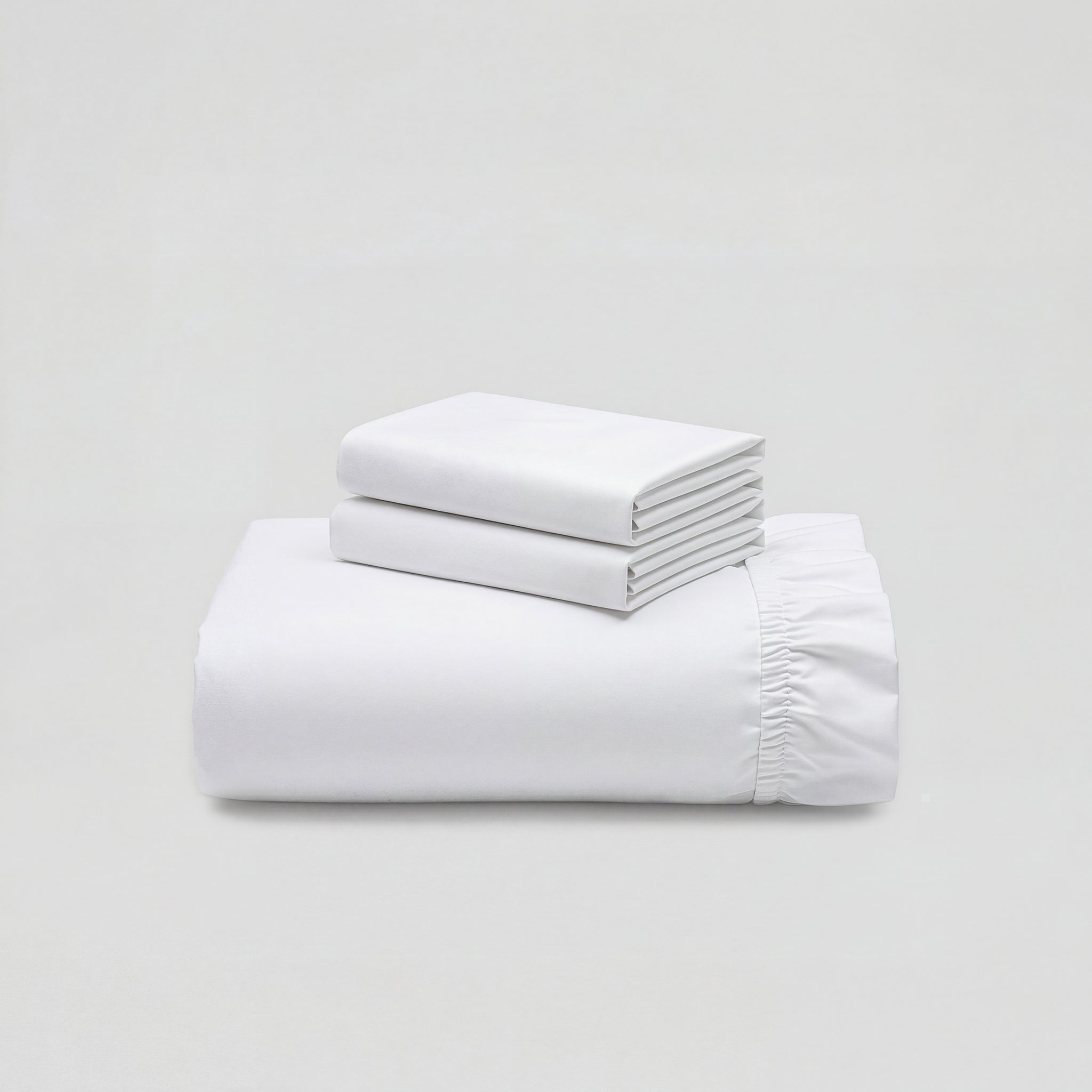 HOTEL BED SHEETS & PILLOW CASE SET - ESSENTIAL SETS - 100% COTTON LUXURY SATEEN - 400 TC